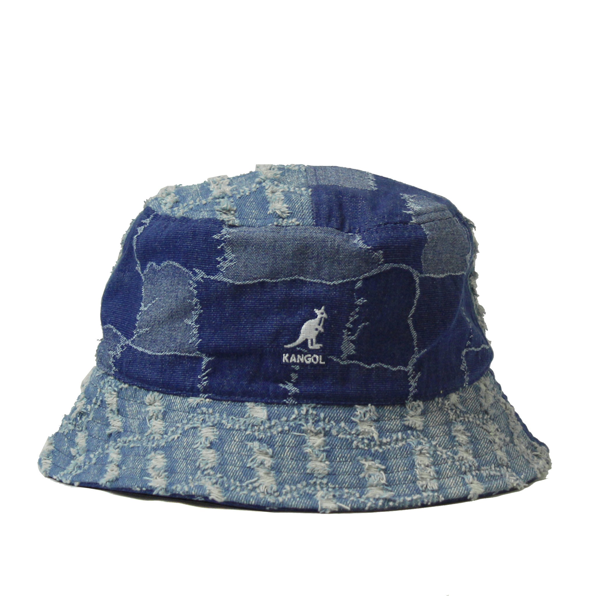 KANGOL デニム マッシュアップ バケットハット |【公式】帽子専門店 ATRENA(アトレナ) オンラインストア