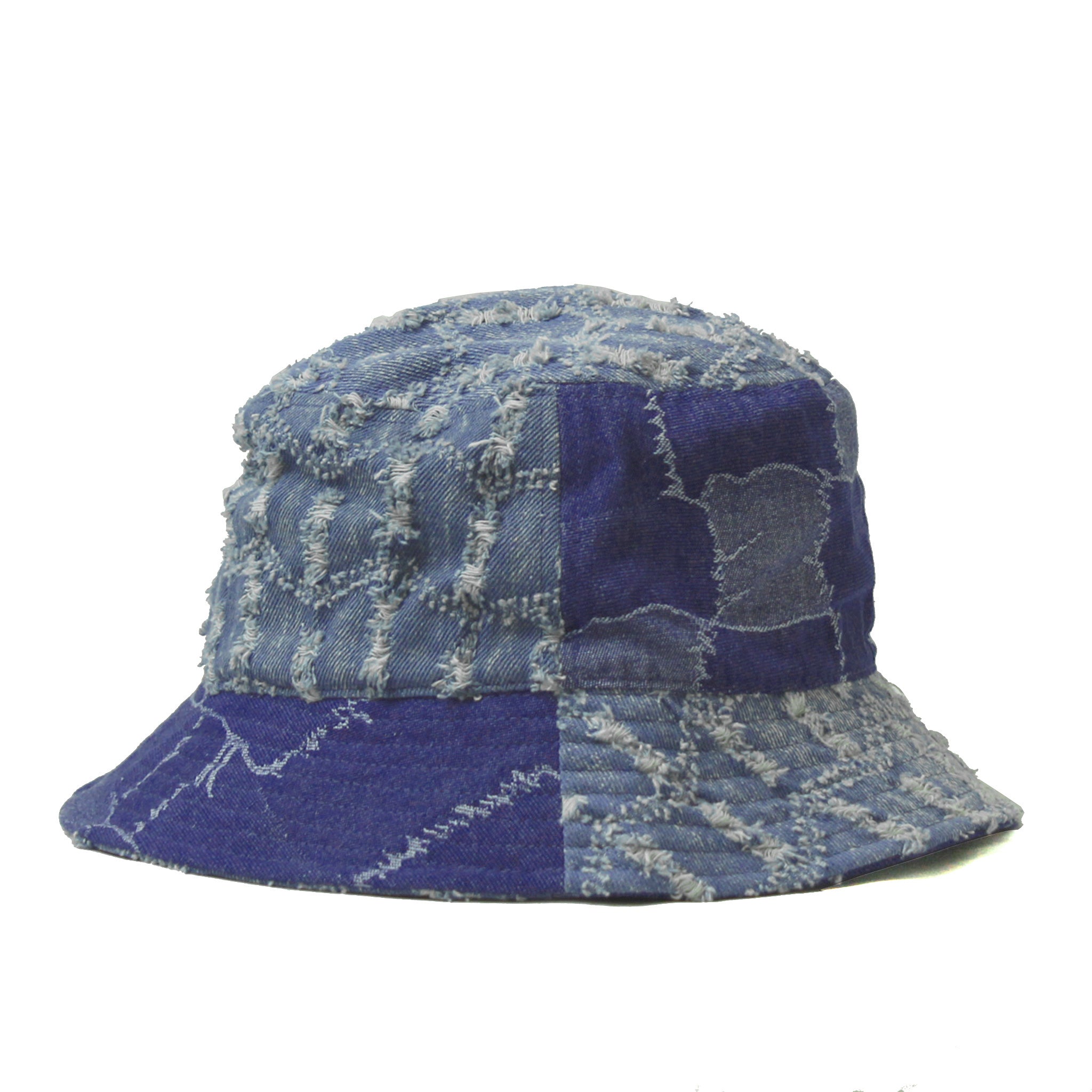 KANGOL デニム マッシュアップ バケットハット |【公式】帽子専門店 ATRENA(アトレナ) オンラインストア