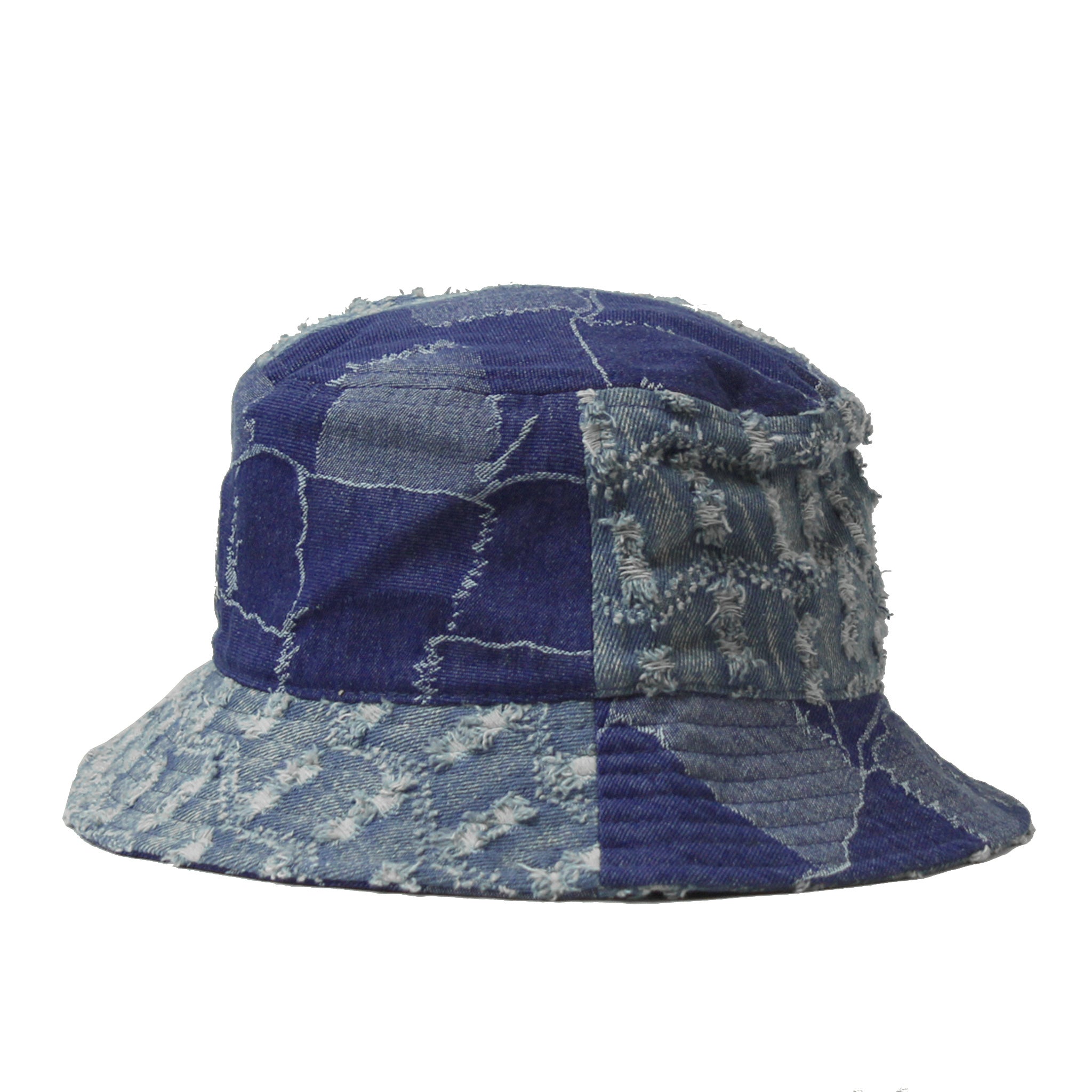 KANGOL デニム マッシュアップ バケットハット |【公式】帽子専門店 ATRENA(アトレナ) オンラインストア