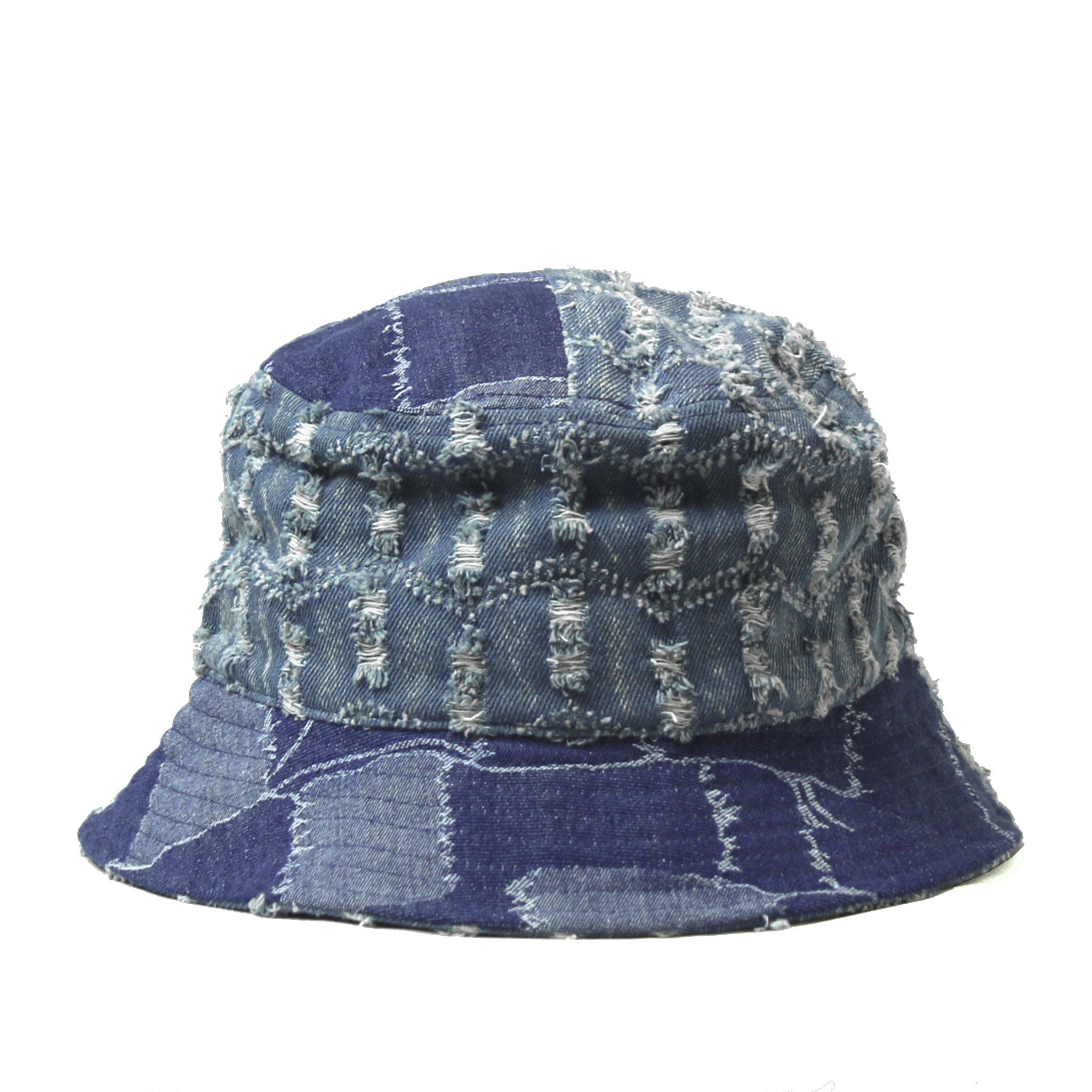 KANGOL デニム マッシュアップ バケットハット |【公式】帽子専門店 ATRENA(アトレナ) オンラインストア