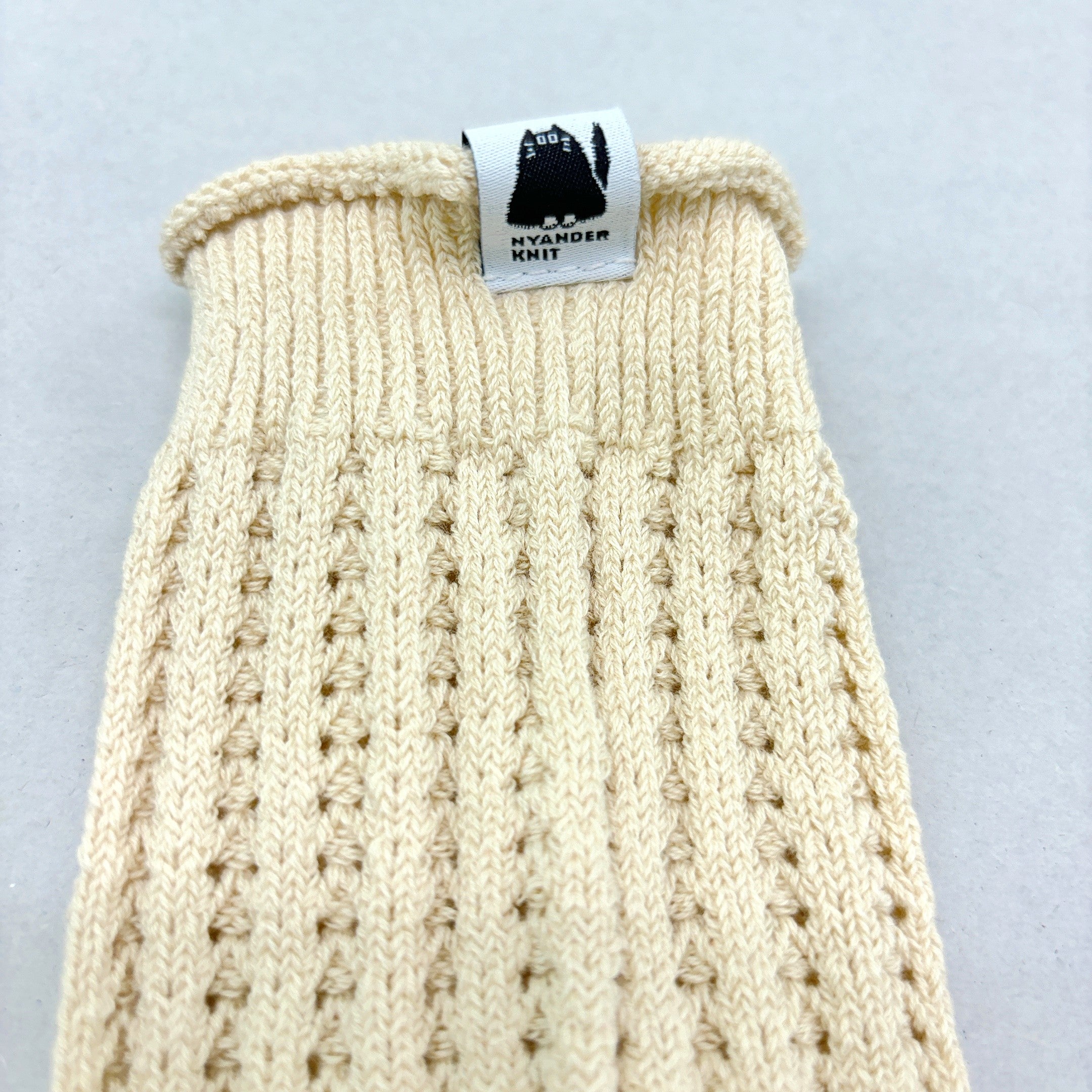 NYG006【NYANDER KNIT/ニャンダーニット】lacy socks レーシーソックス 【公式】Hanazawa Knit Design オンラインストア