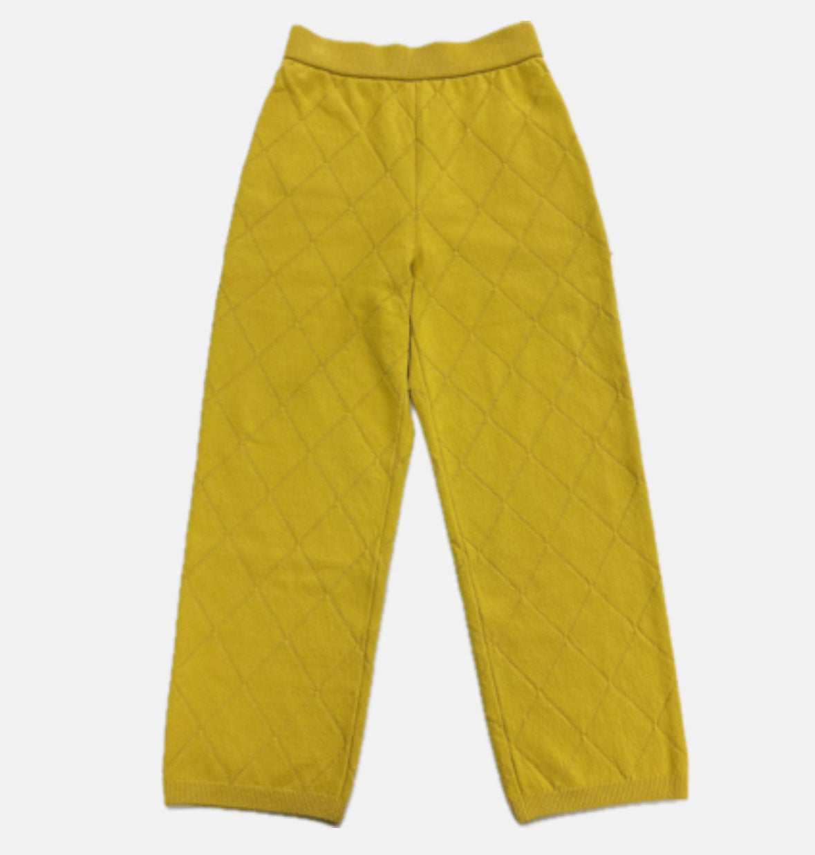 【NYANDER KNIT/ニャンダーニット】 links knit pants コットンパンツ
