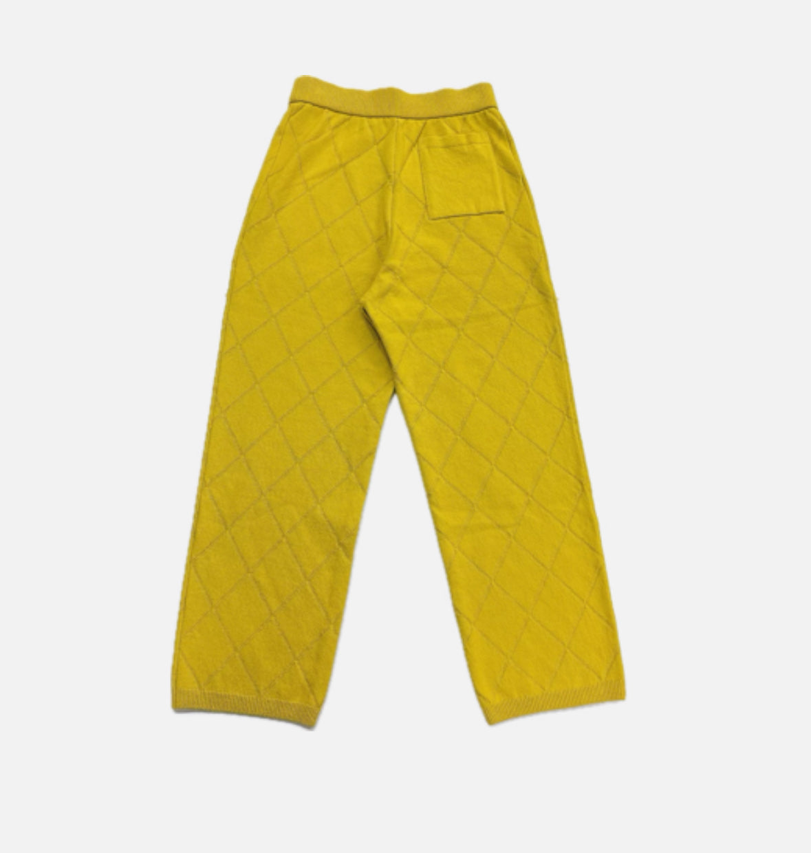 【NYANDER KNIT/ニャンダーニット】 links knit pants コットンパンツ