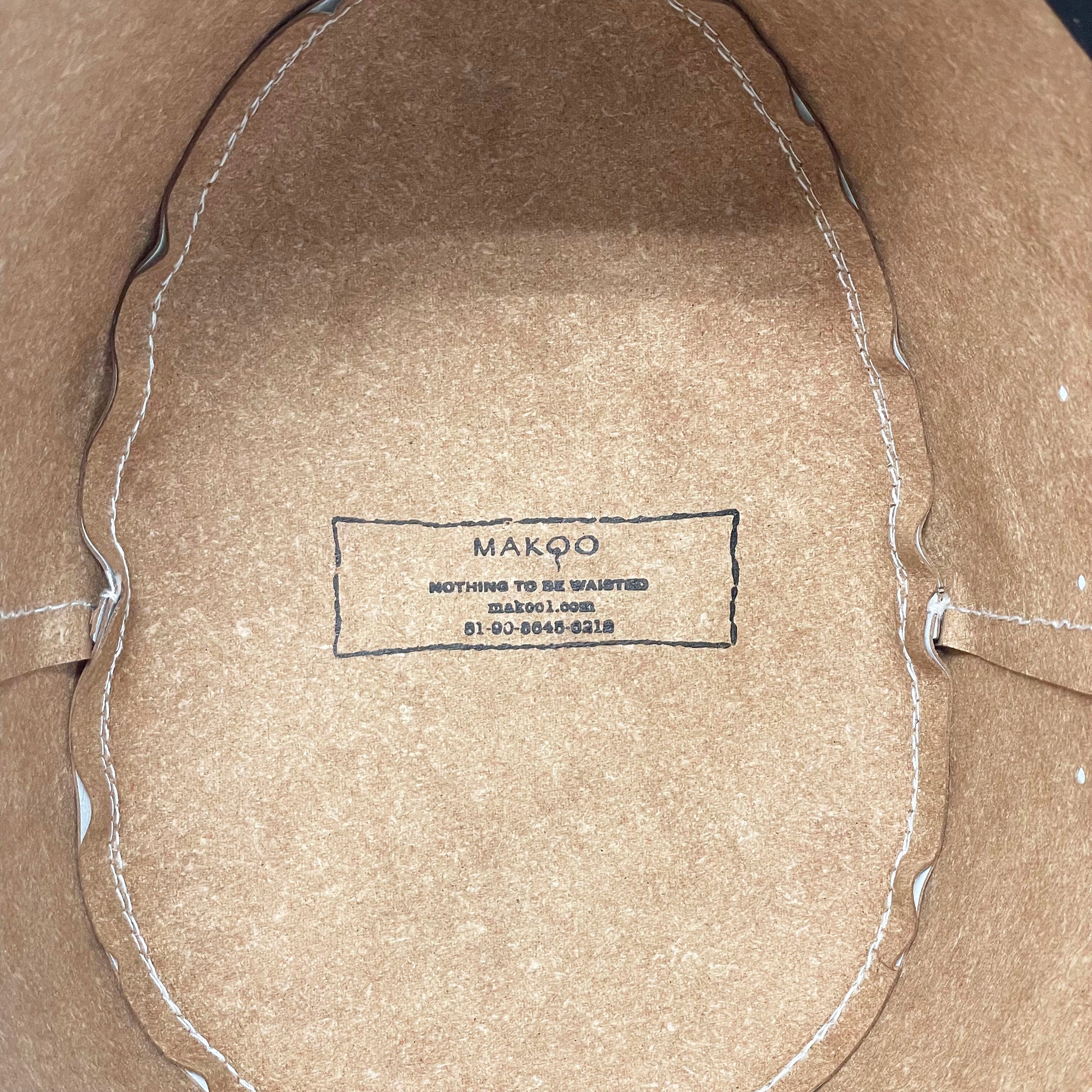 morno 【morno×MAKOO】リサイクルレザーマニッシュ morno № 716511