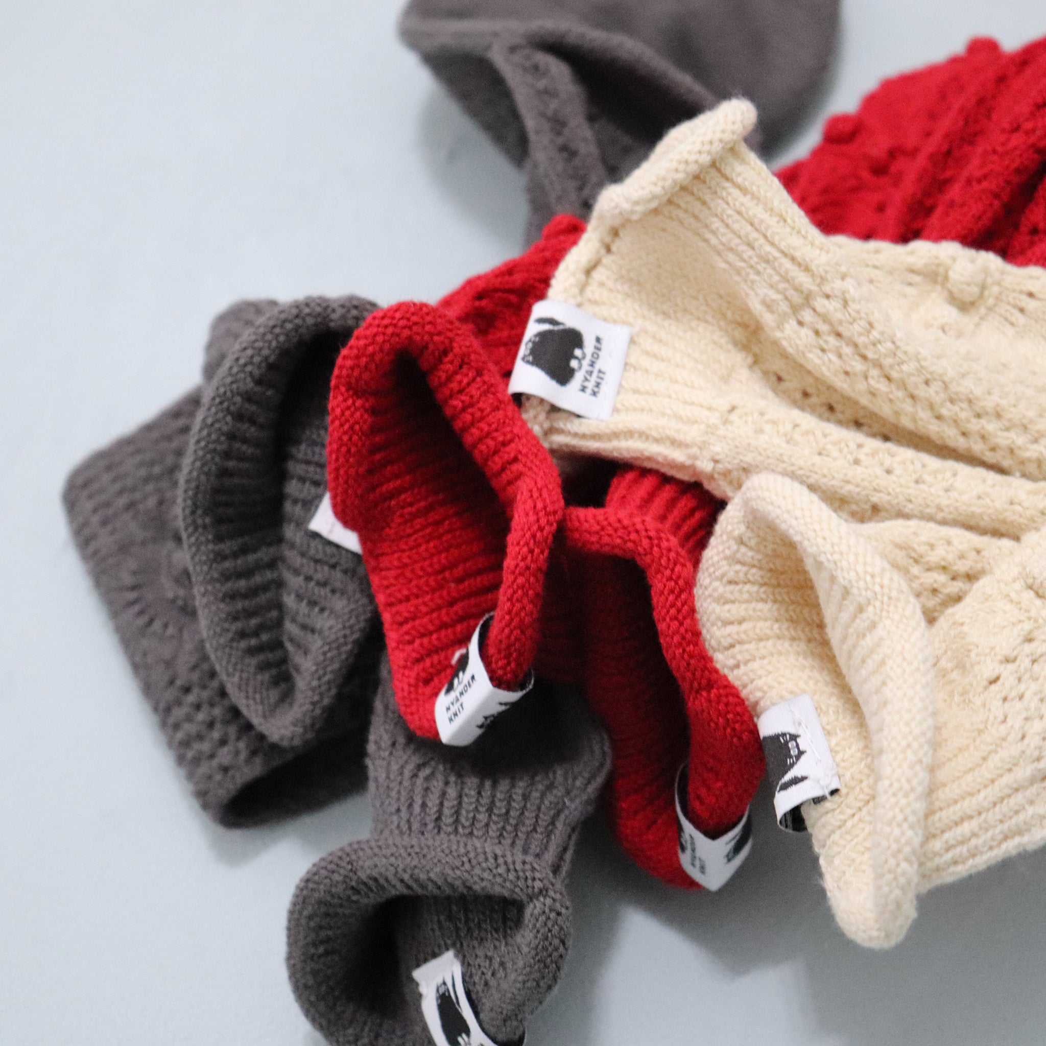 NYG006【NYANDER KNIT/ニャンダーニット】lacy socks レーシーソックス 【公式】Hanazawa Knit Design オンラインストア