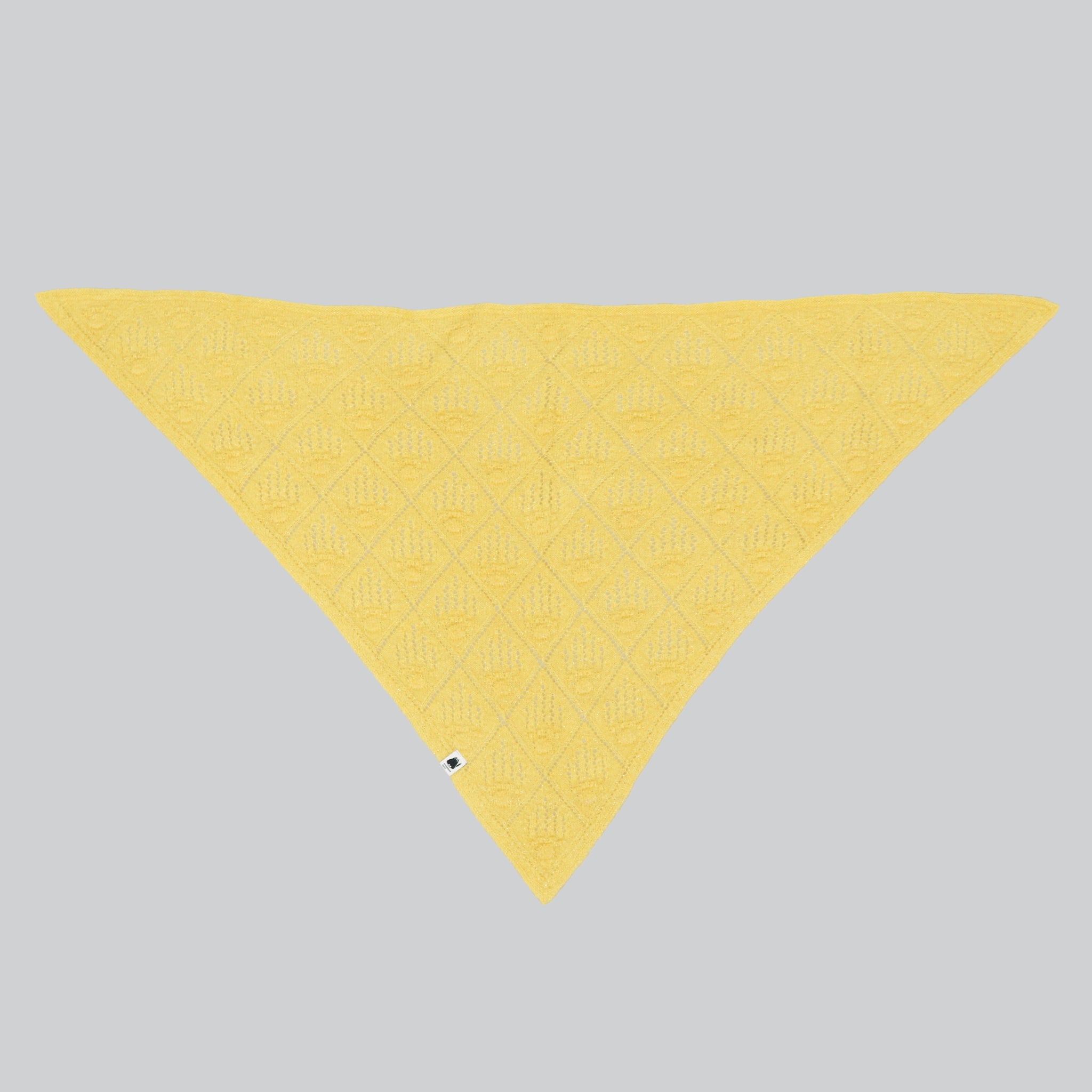 【NYANDER KNIT/ニャンダーニット】 ALPACA CATS CLAW △SHAWL