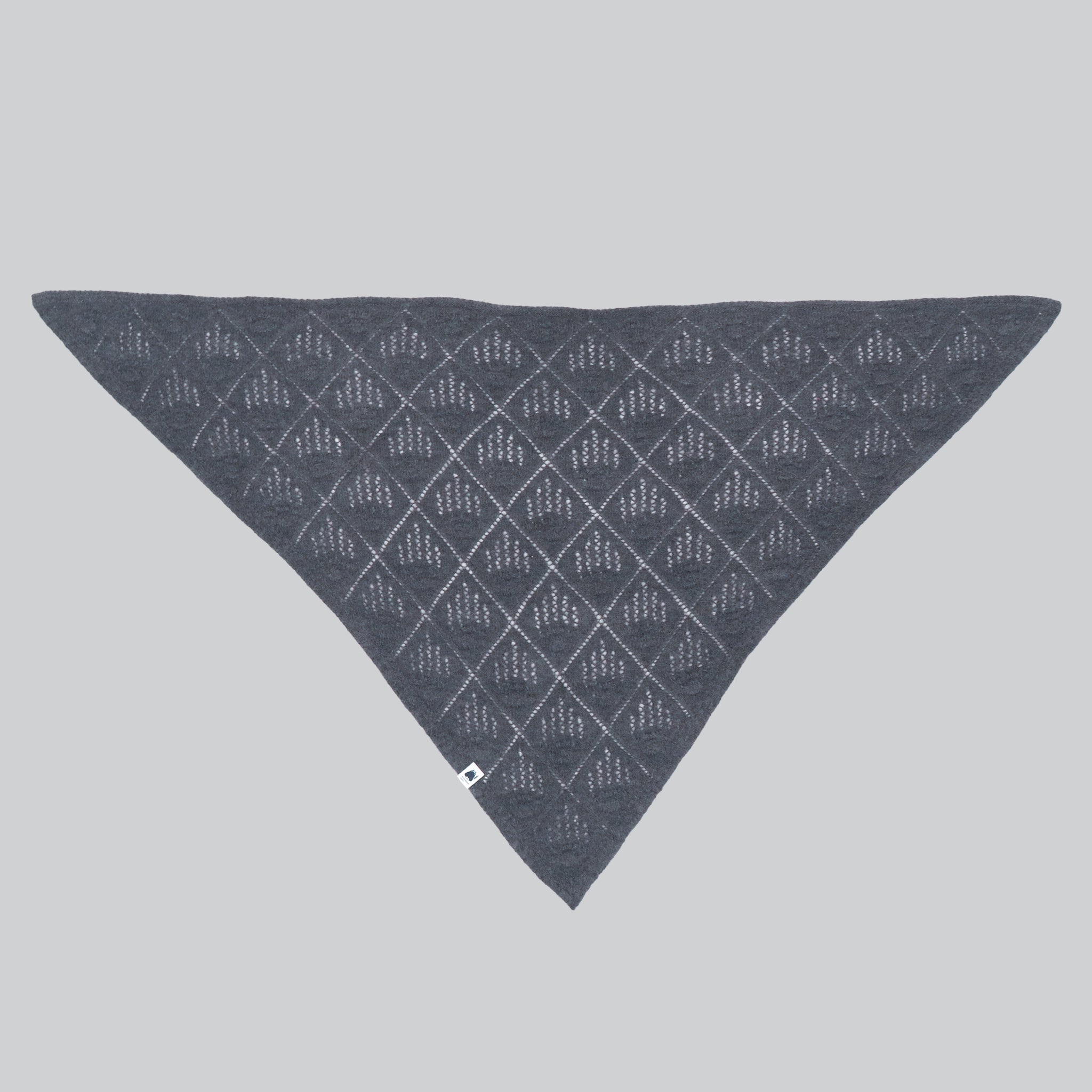 【NYANDER KNIT/ニャンダーニット】 ALPACA CATS CLAW △SHAWL