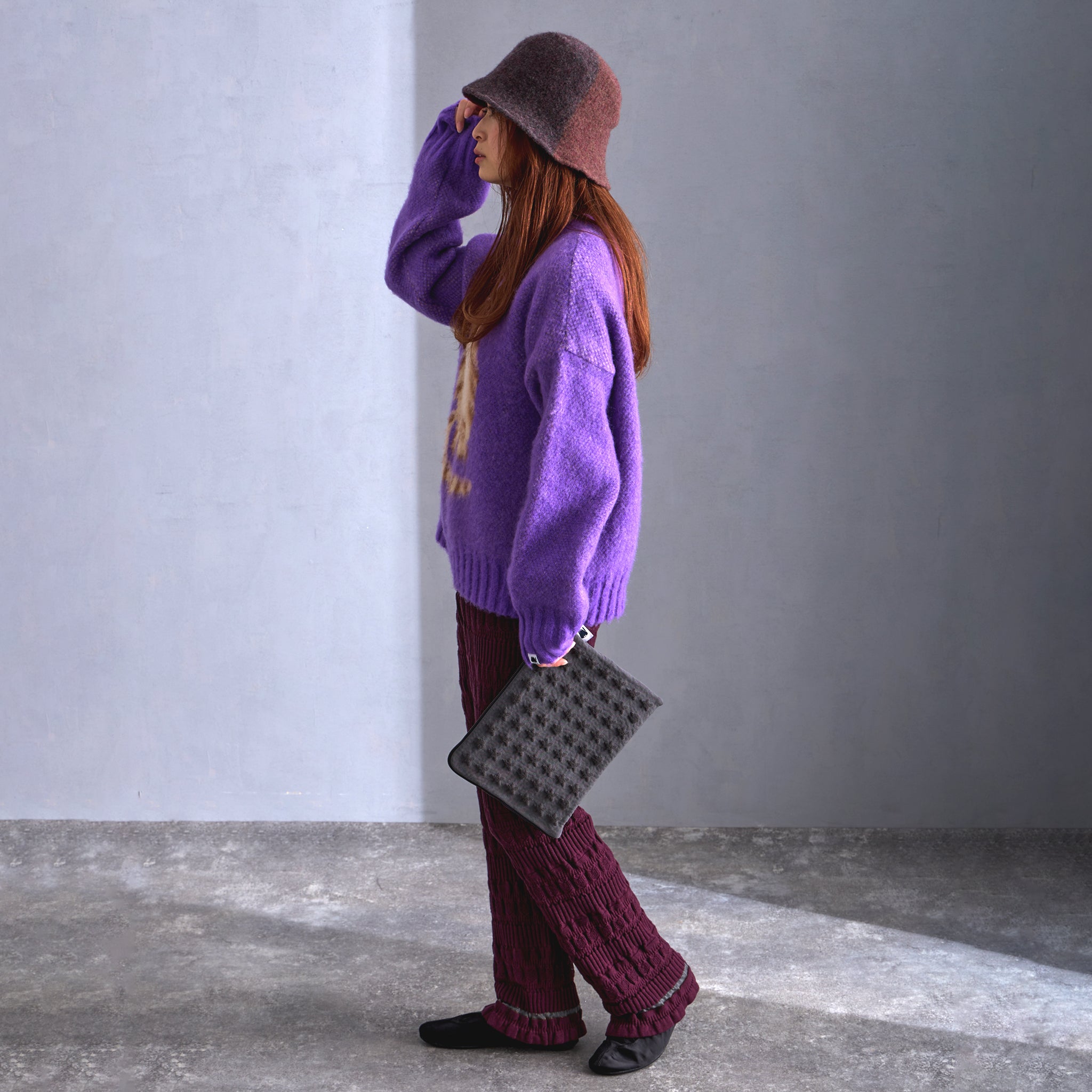 【NYANDER KNIT/ニャンダーニット】HIDDEN CAT BAG <SMALL>