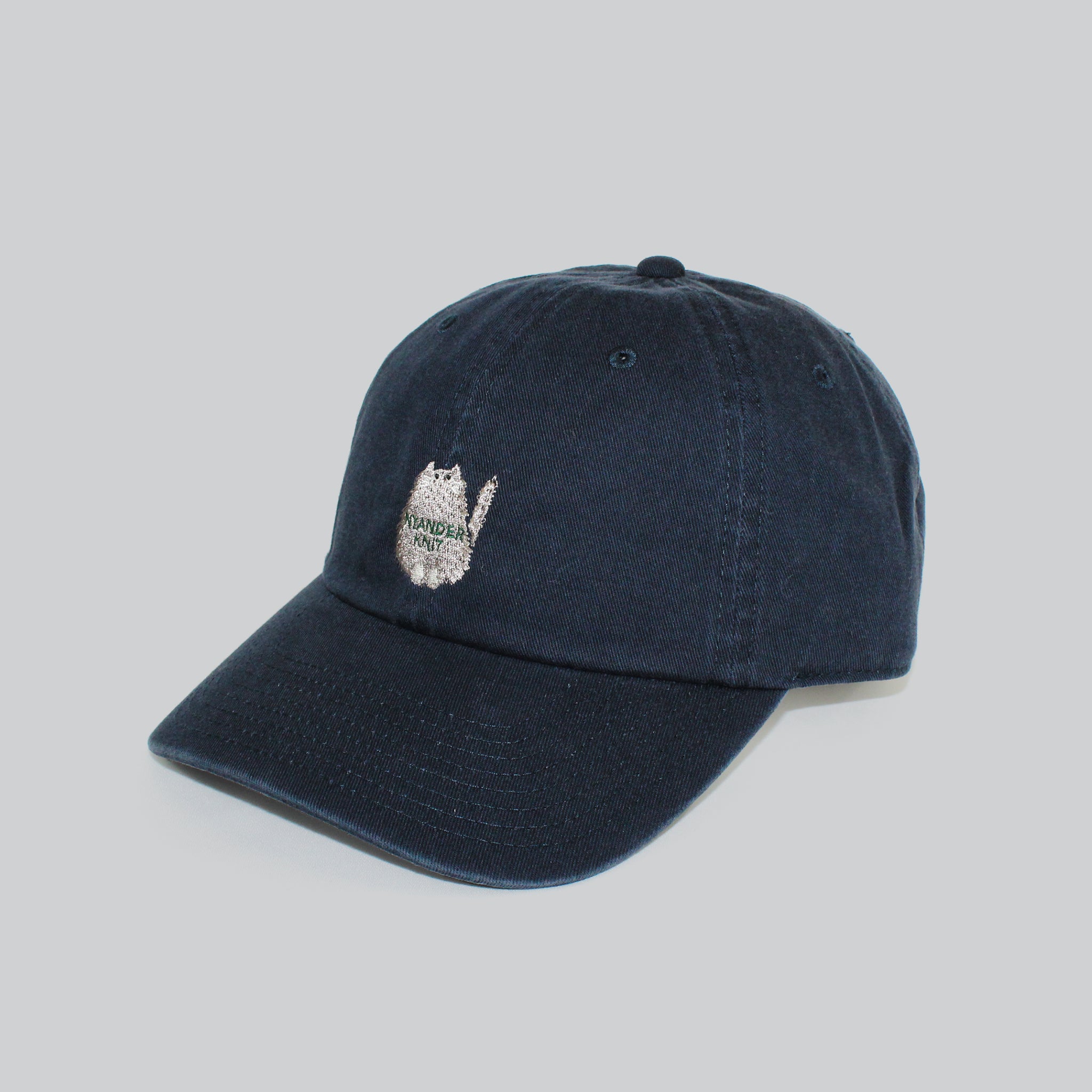 【NYANDER KNIT/ニャンダーニット】 NYANDER EMBROIDERY CAP