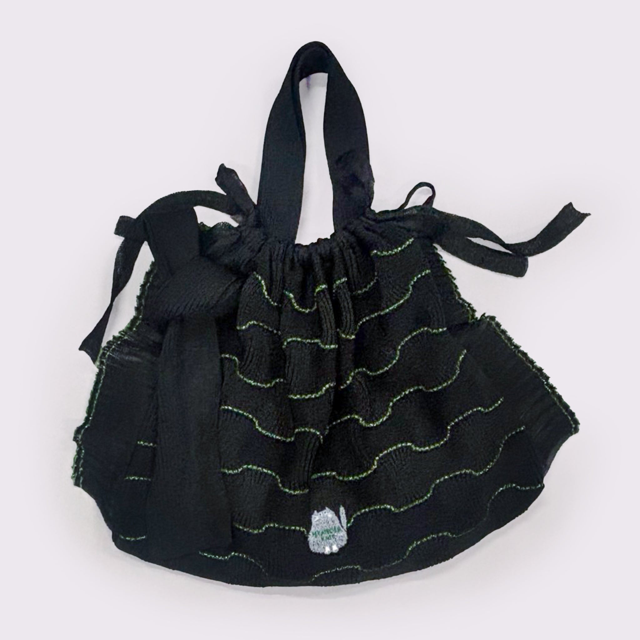 【NYANDER KNIT/ニャンダーニット】BORDER TOTE