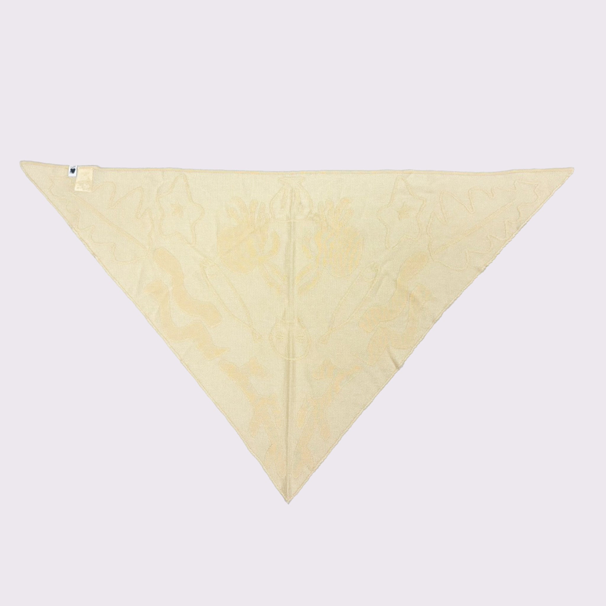 【NYANDER KNIT/ニャンダーニット】SANNKAKU SHAWL MER