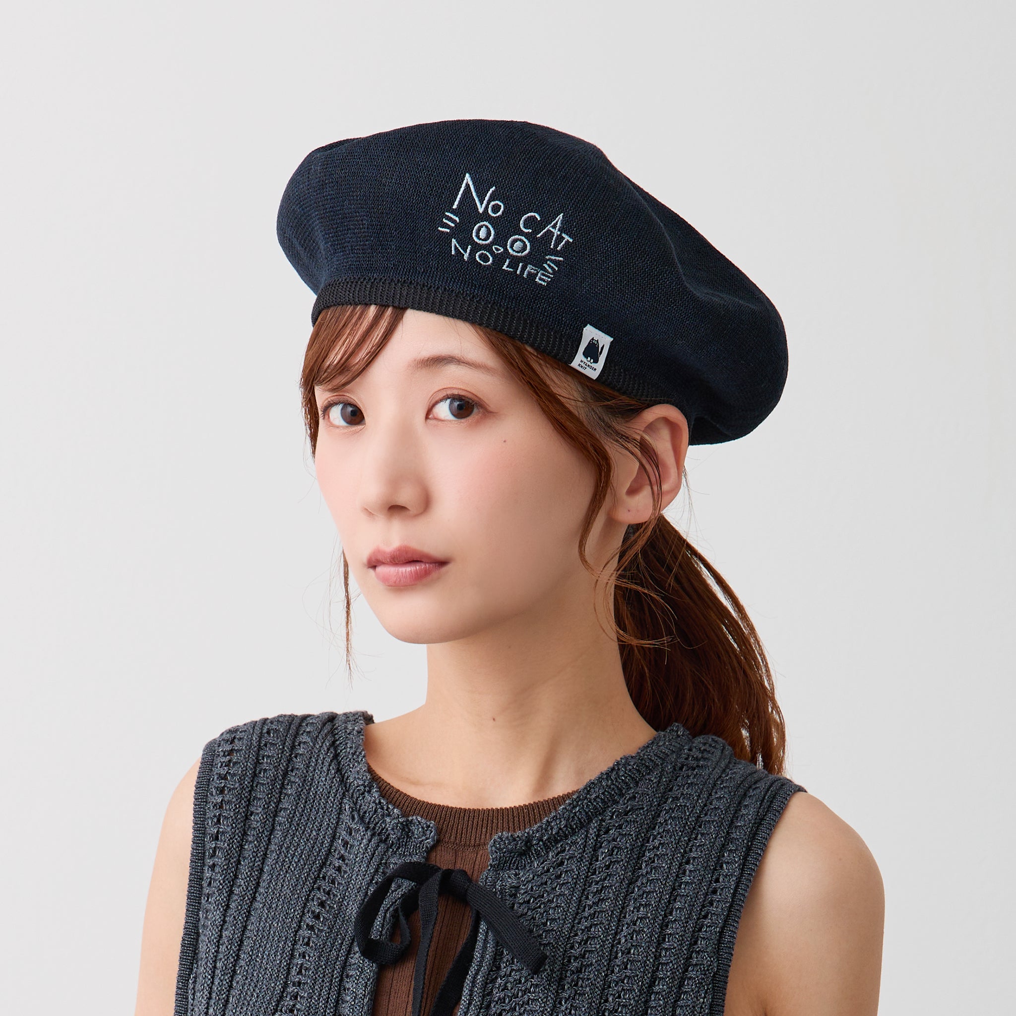 【NYANDER KNIT/ニャンダーニット】 NYANDER KNIT BERRET