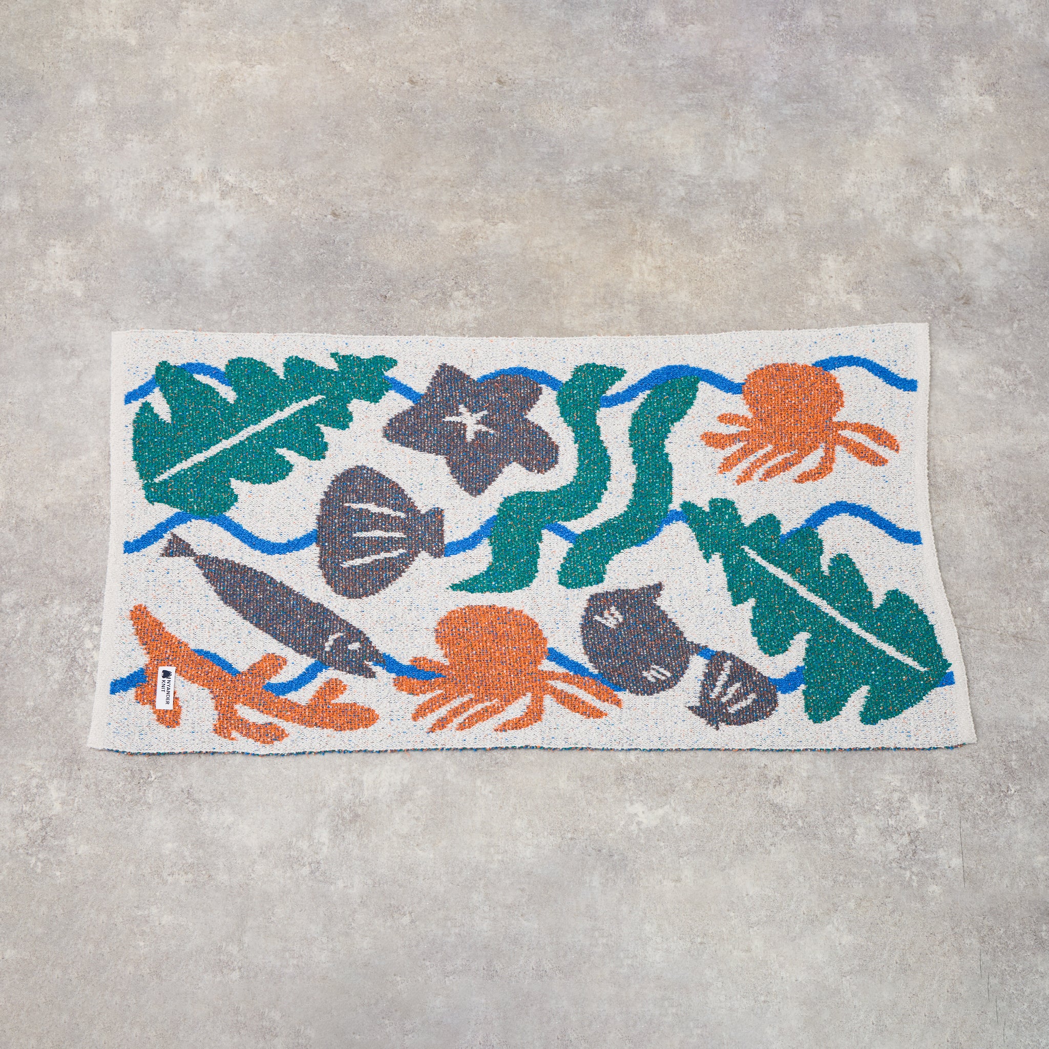 【NYANDER KNIT/ニャンダーニット】NYANDER KNIT BLANKET