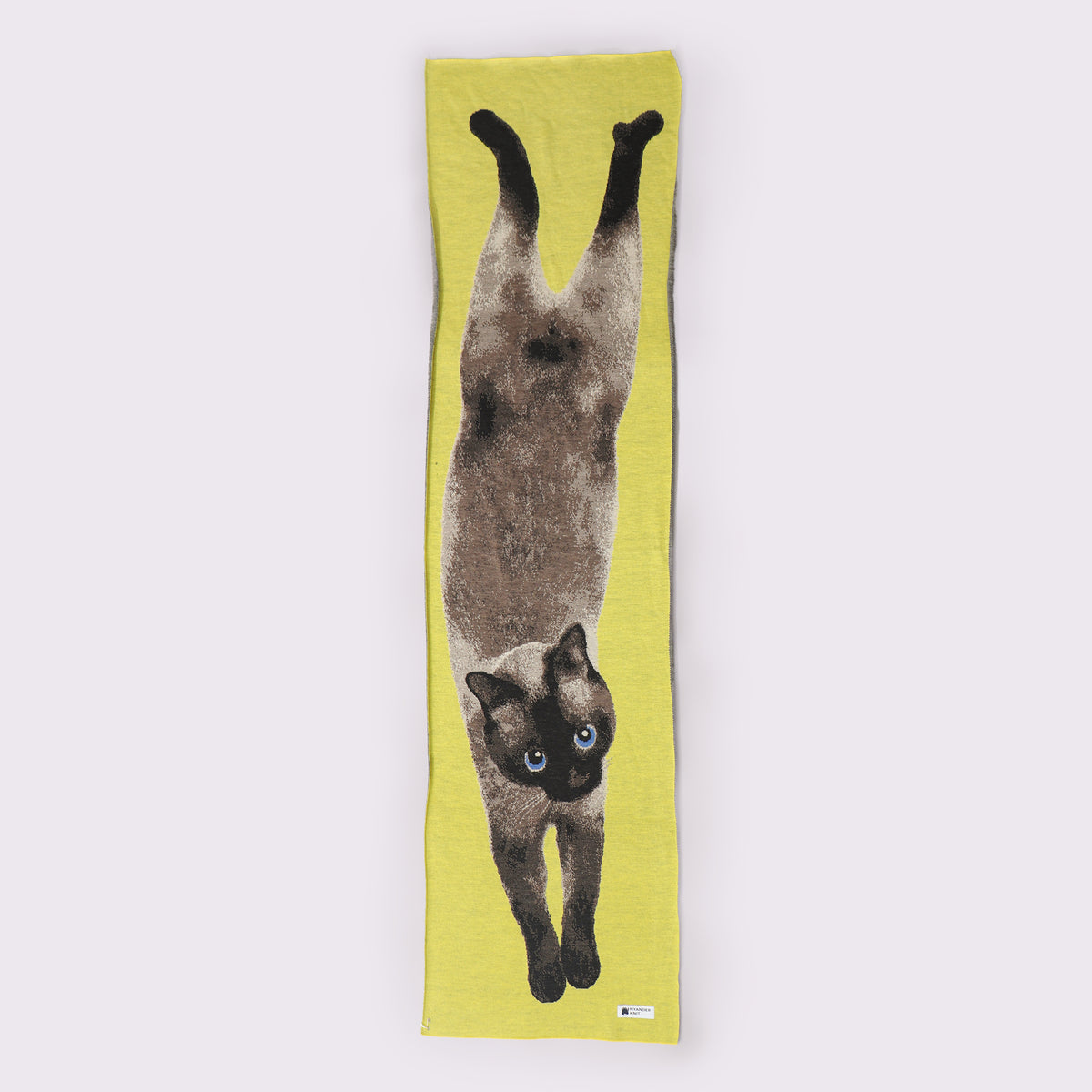 【NYANDER KNIT/ニャンダーニット】STRETCHING CAT SCARF
