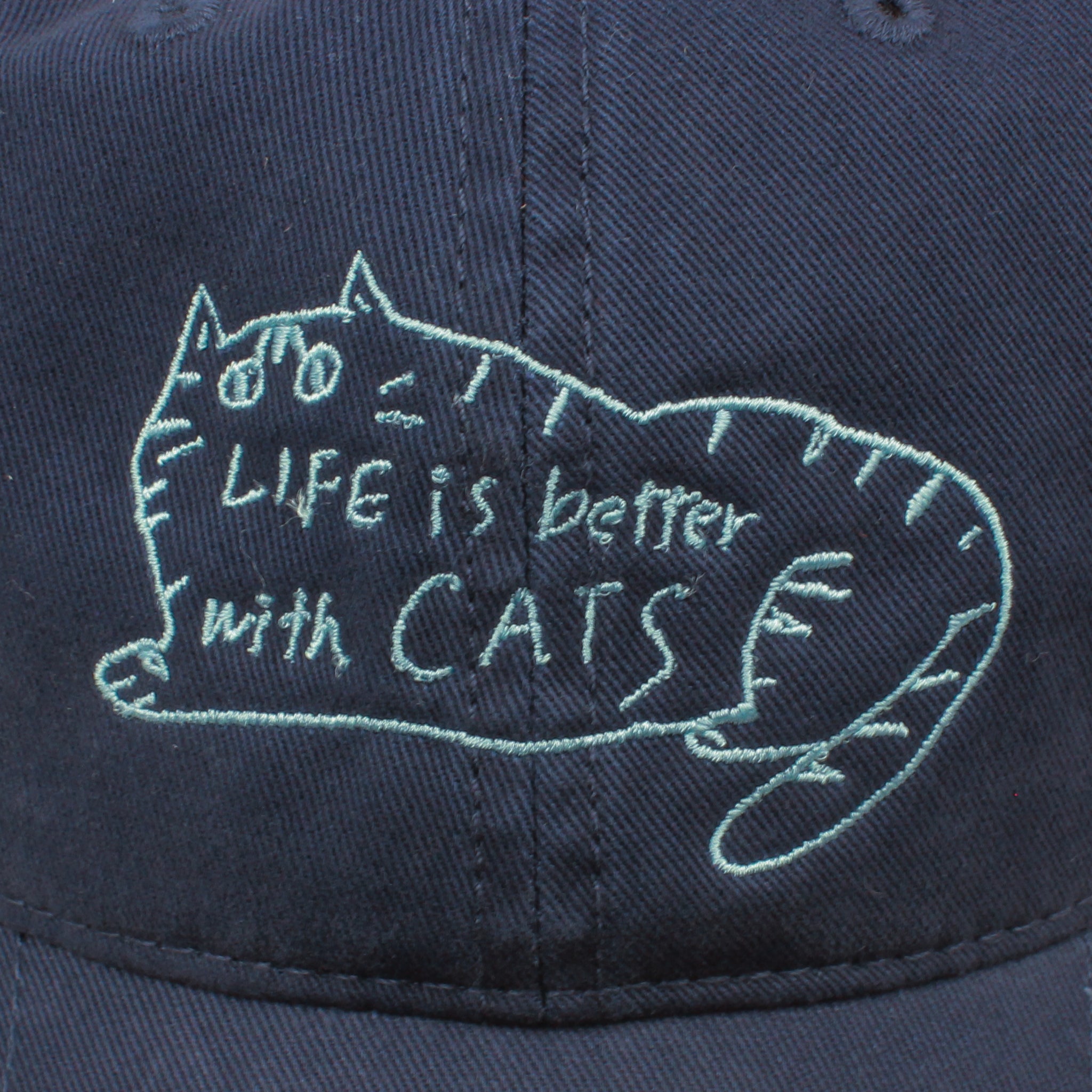 【NYANDER KNIT/ニャンダーニット】 LIFE Is BETTER CAP