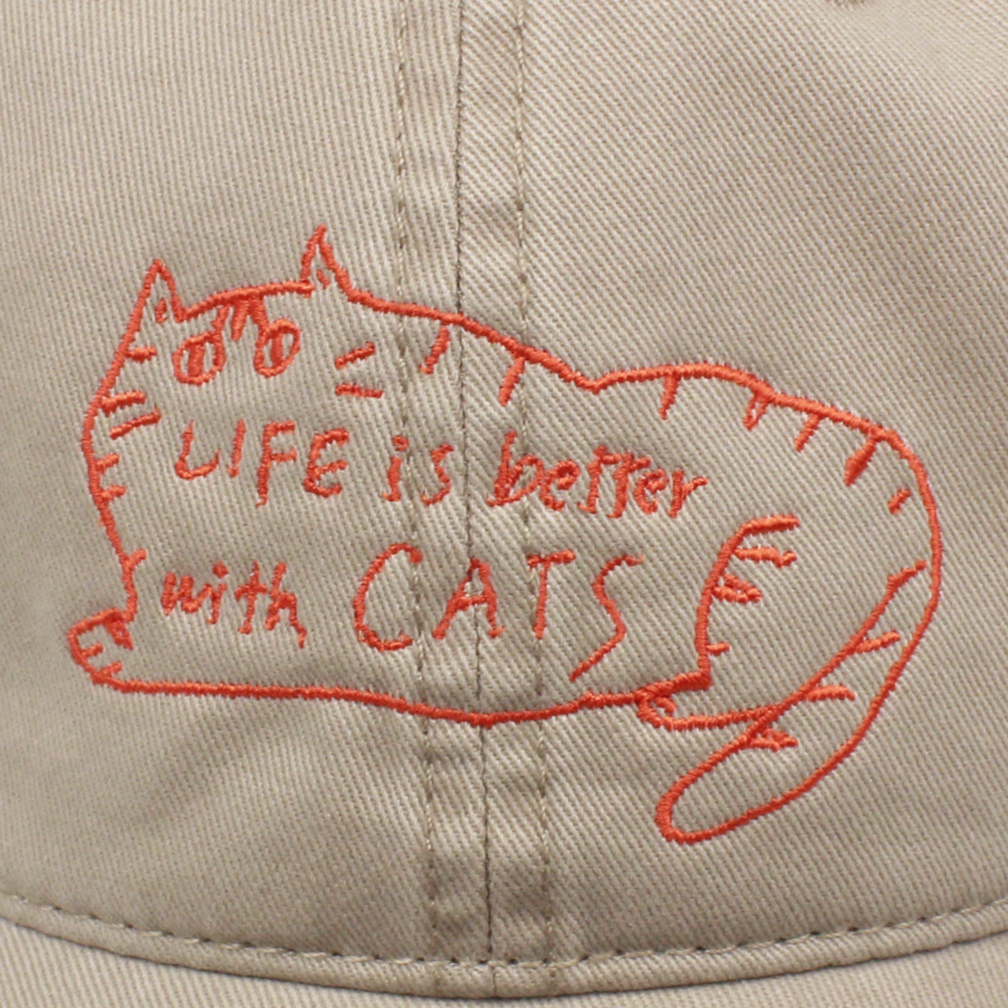 【NYANDER KNIT/ニャンダーニット】 LIFE Is BETTER CAP