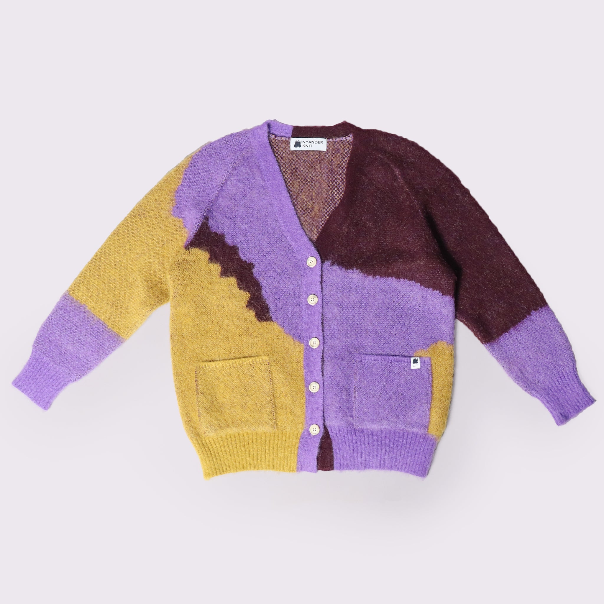 【NYANDER KNIT/ニャンダーニット】 CALICO CAT CARDIGAN