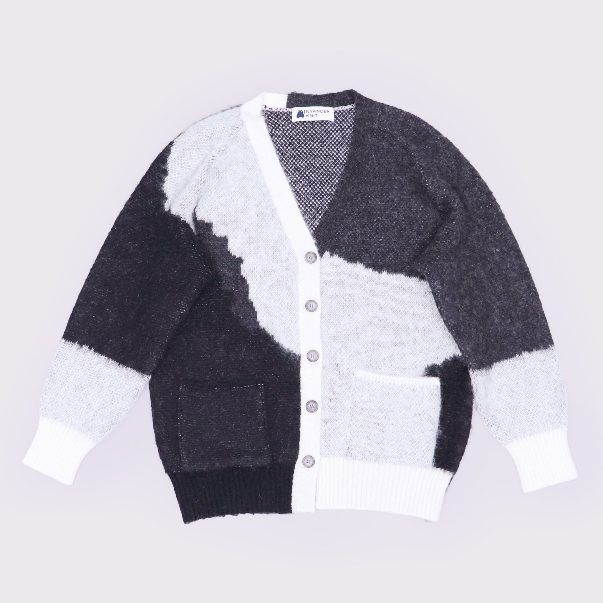【NYANDER KNIT/ニャンダーニット】 CALICO CAT CARDIGAN