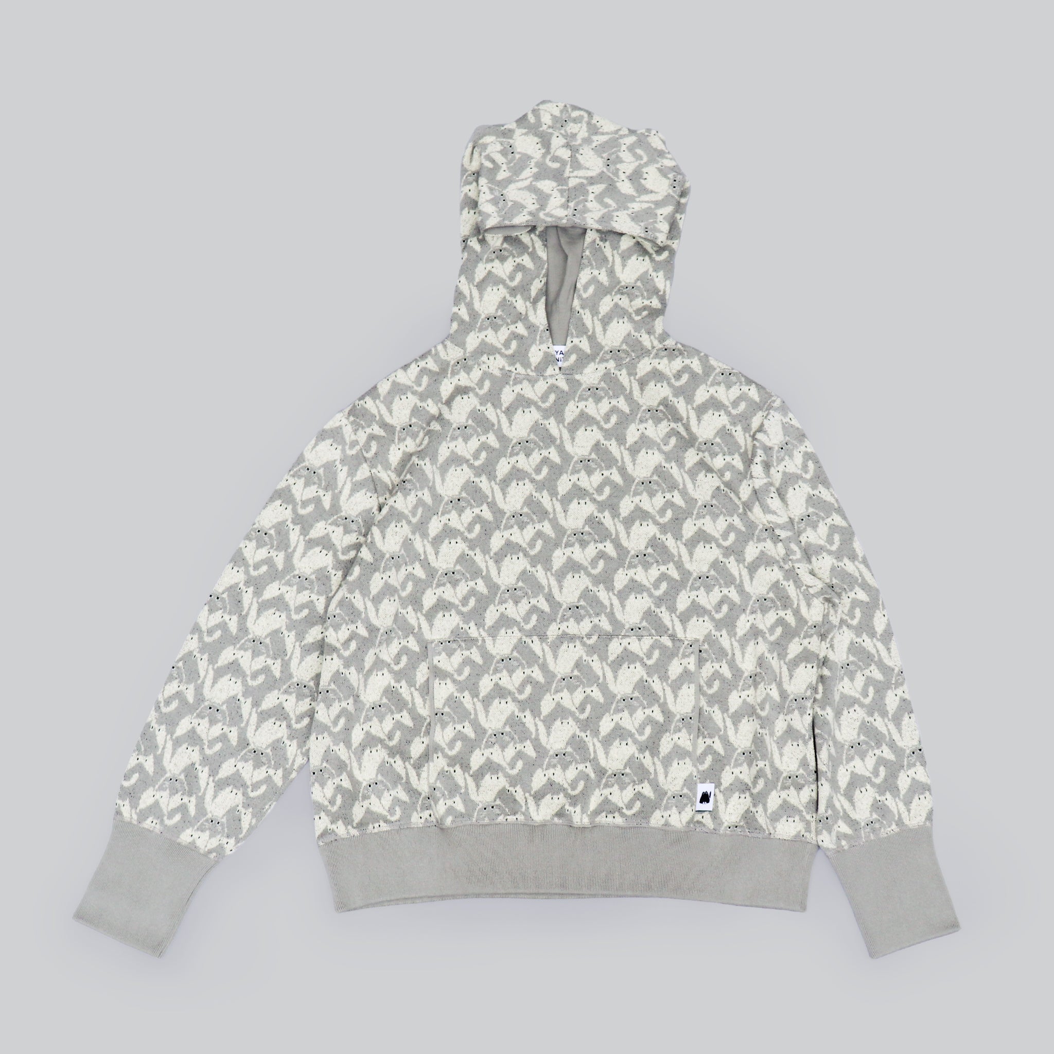 【NYANDER KNIT/ニャンダーニット】CATgeometric HOODIE