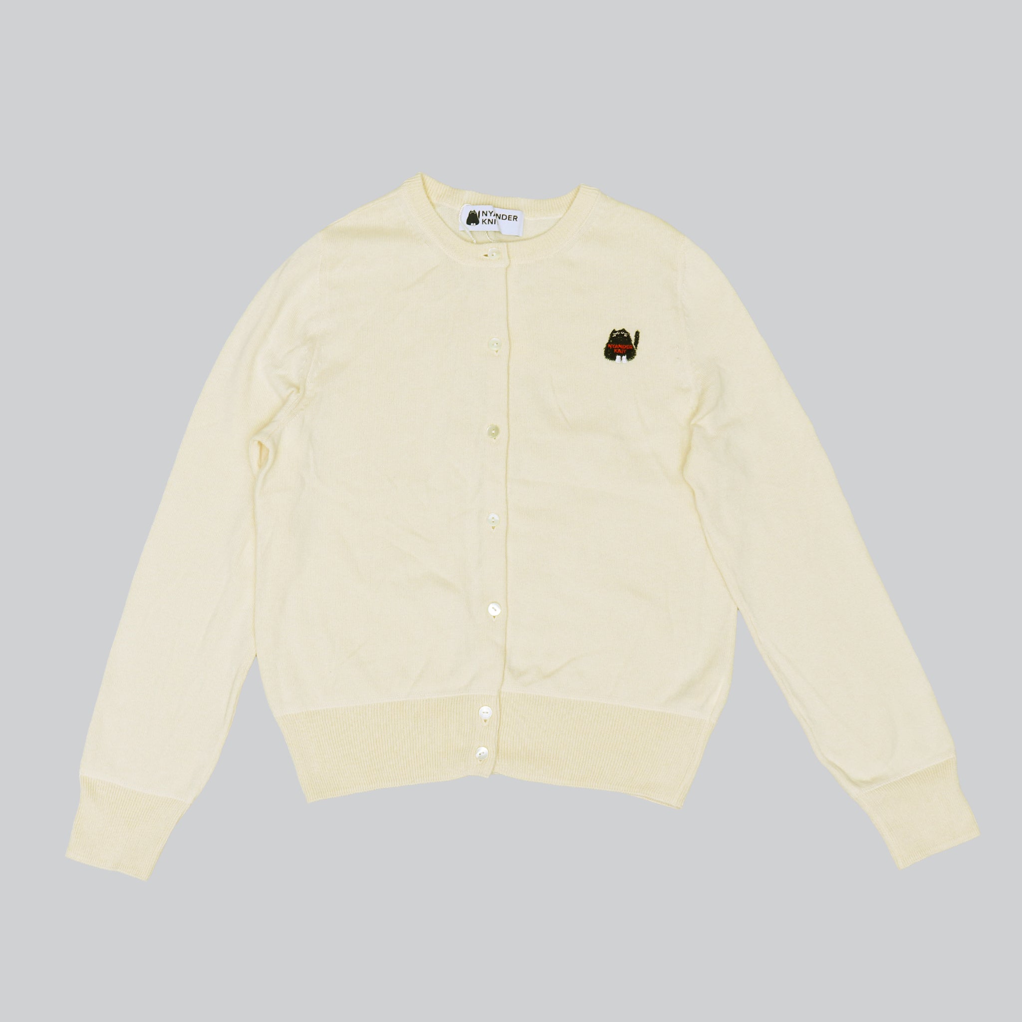 【NYANDER KNIT/ニャンダーニット】NYANDER BASIC CARDIGAN