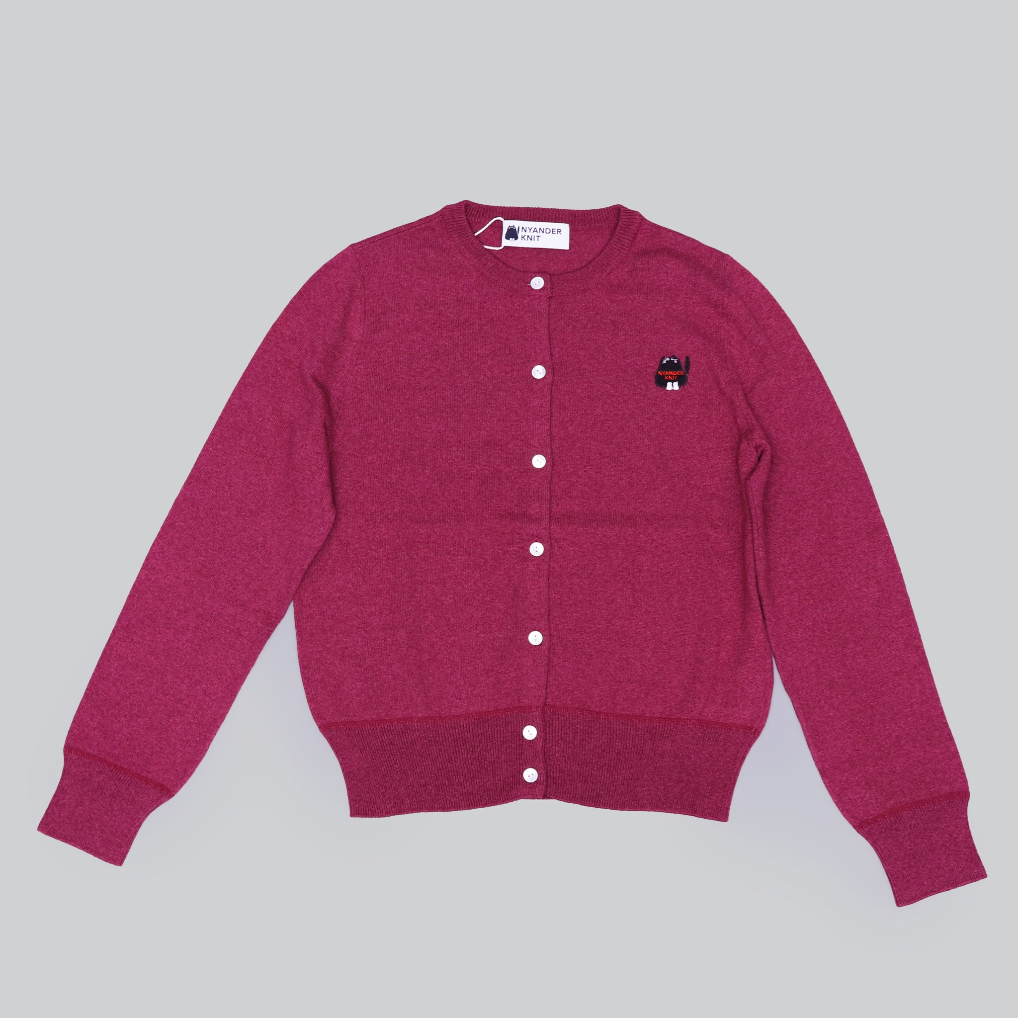 【NYANDER KNIT/ニャンダーニット】NYANDER BASIC CARDIGAN