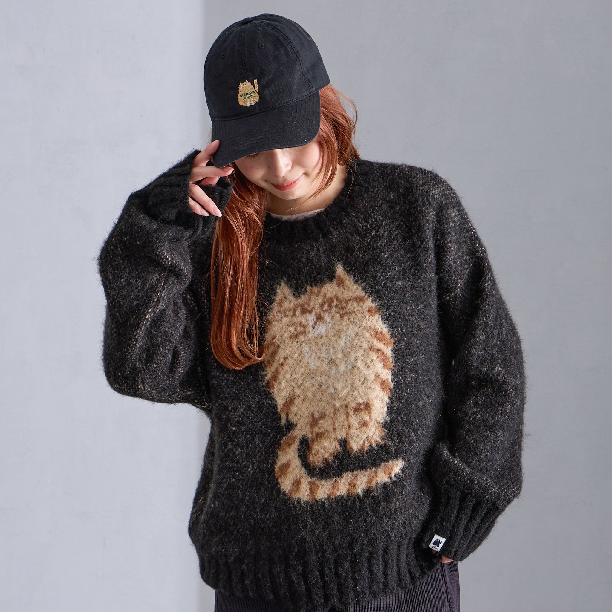 予約販売【NYANDER KNIT/ニャンダーニット】 BOSS CAT PULL
