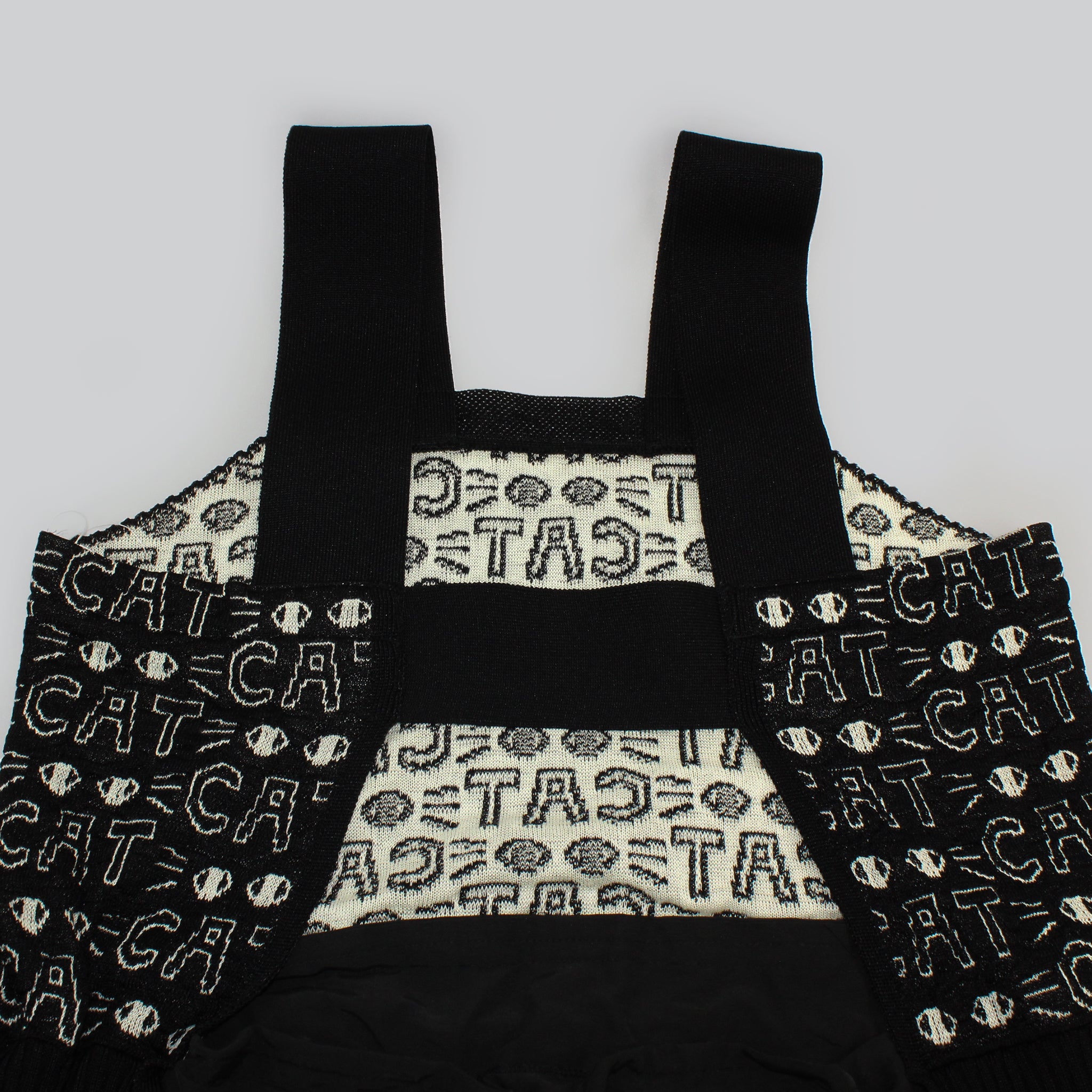 【NYANDER KNIT/ニャンダーニット】 CAT JAQUARD ONEPIECE