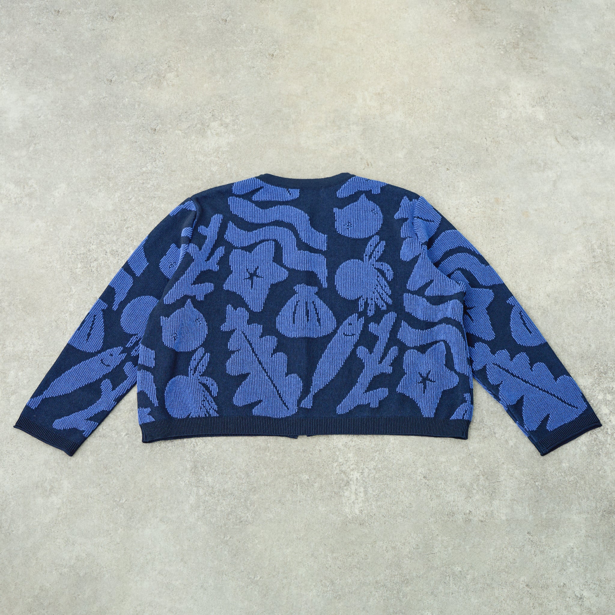 【NYANDER KNIT/ニャンダーニット】CAT PLAGE CARDIGAN