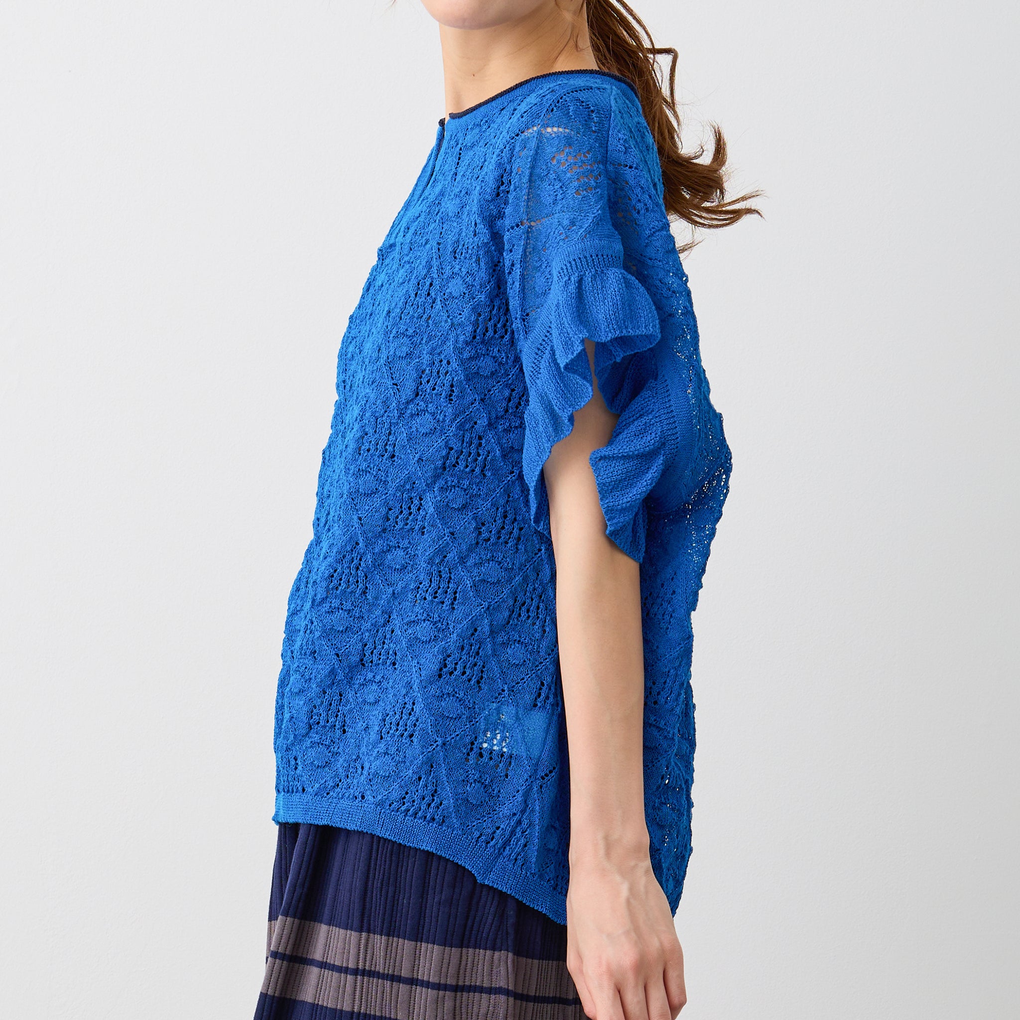 【NYANDER KNIT/ニャンダーニット】 CAT FRILL PULL