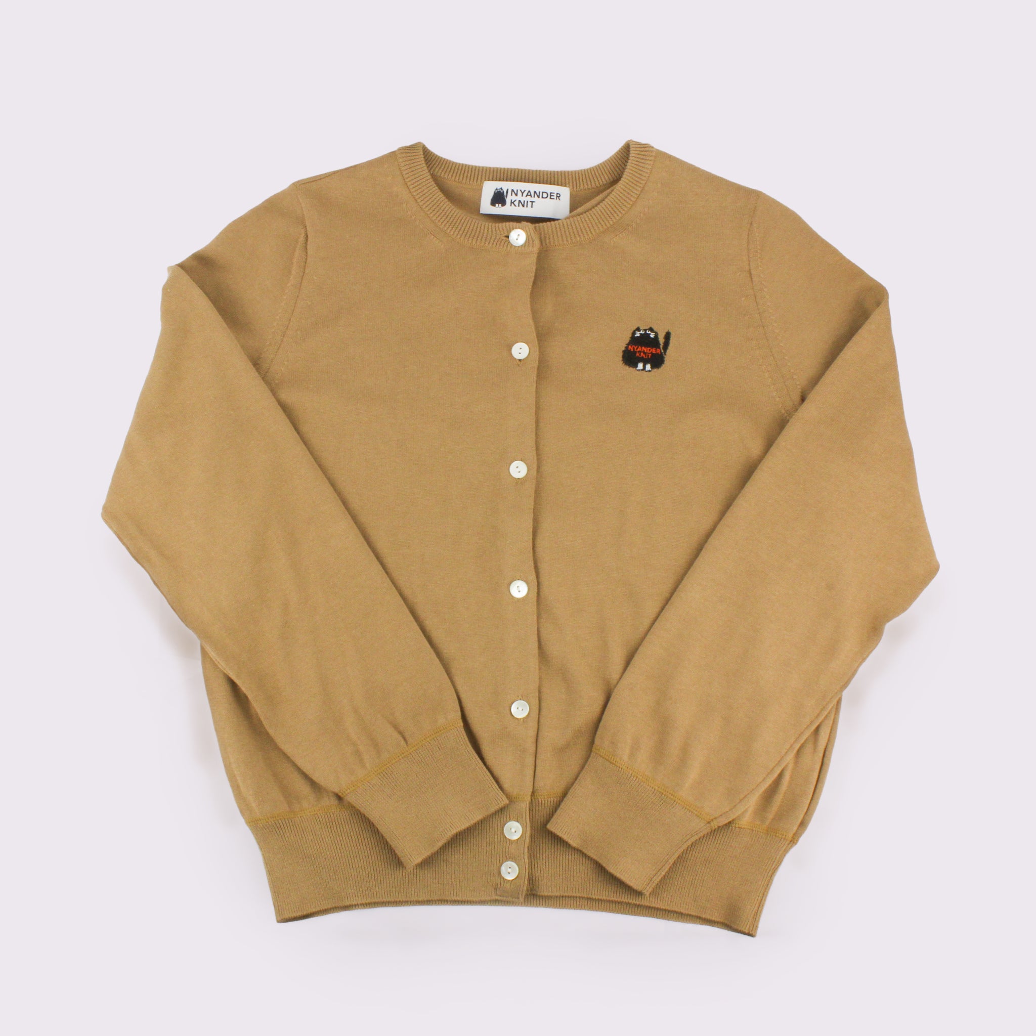 【NYANDER KNIT/ニャンダーニット】NYANDER BASIC CARDIGAN