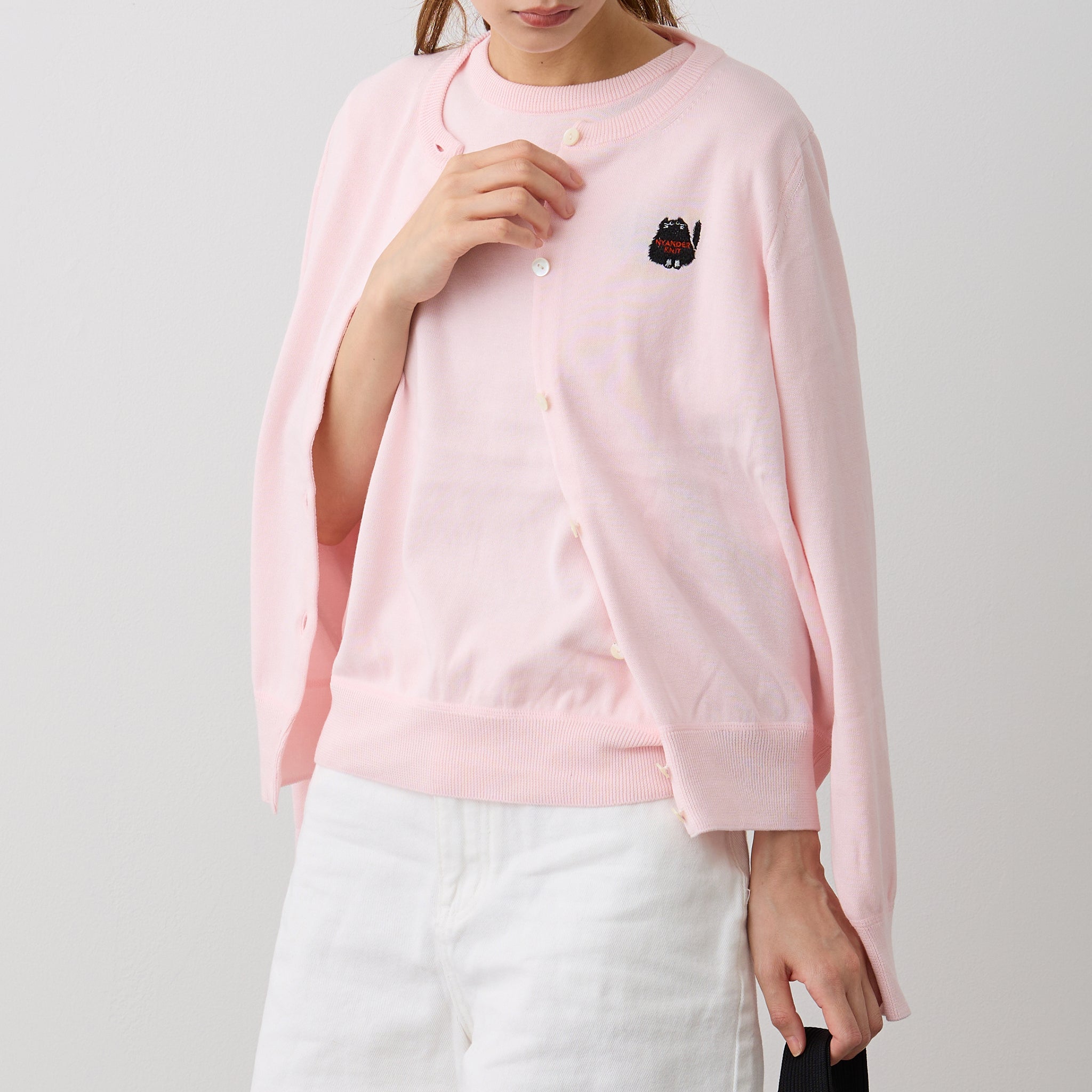 【NYANDER KNIT/ニャンダーニット】NYANDER BASIC CARDIGAN