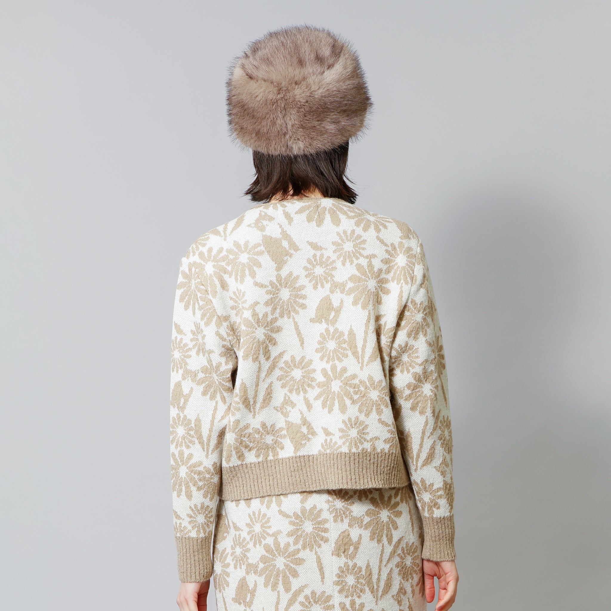 予約販売【NYANDER KNIT/ニャンダーニット】WhisperingCatsMohair JQ CARDIGAN