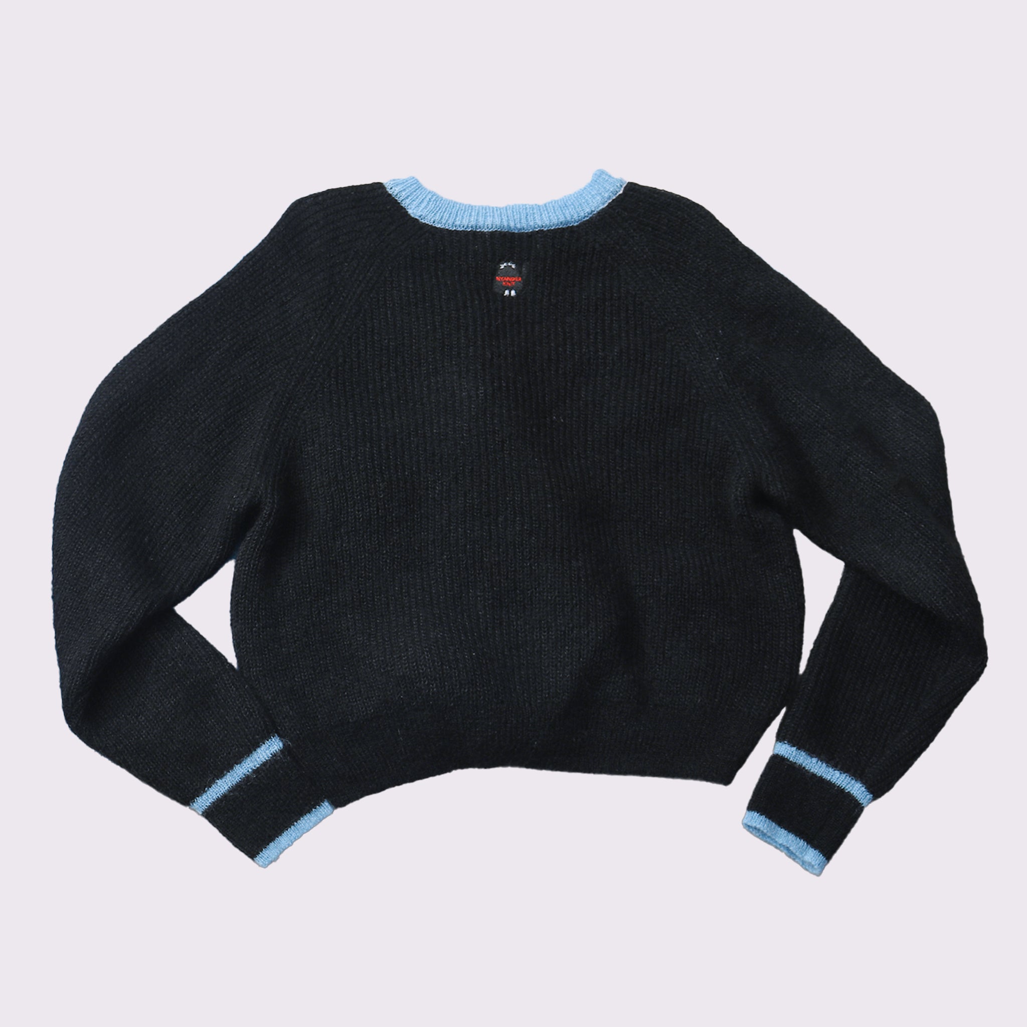 予約販売【NYANDER KNIT/ニャンダーニット】MOHAIR LINE PULL