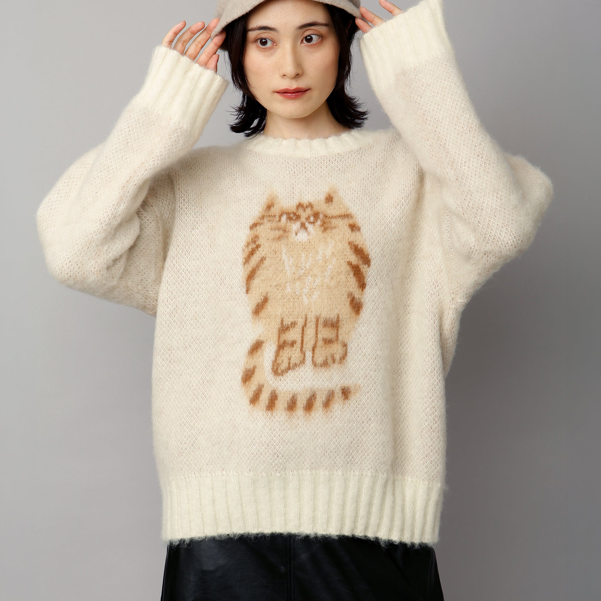 【NYANDER KNIT/ニャンダーニット】 BOSS CAT PULL