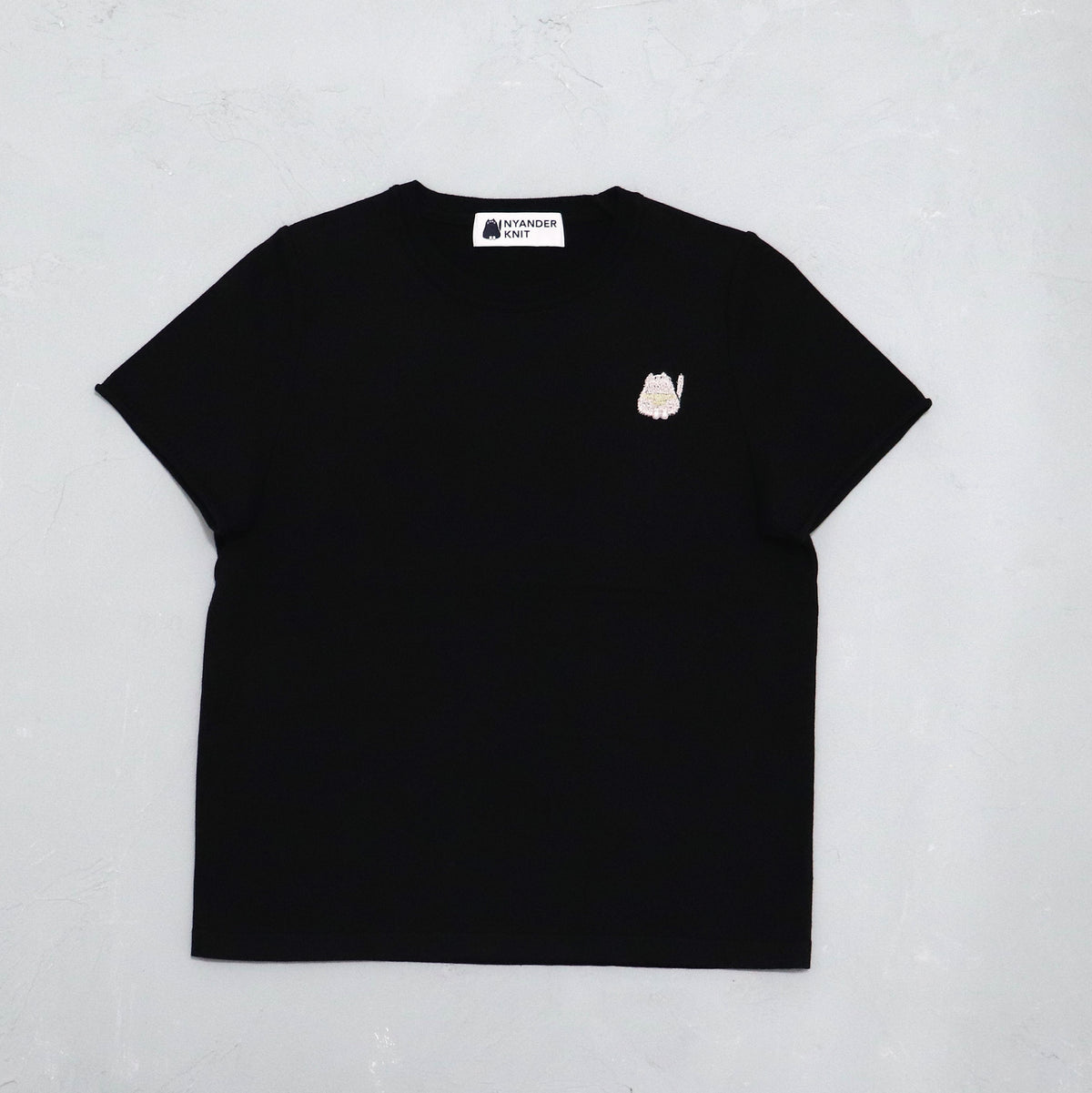 【NYANDER KNIT/ニャンダーニット】 KNIT T-Shirts ニットTシャツ