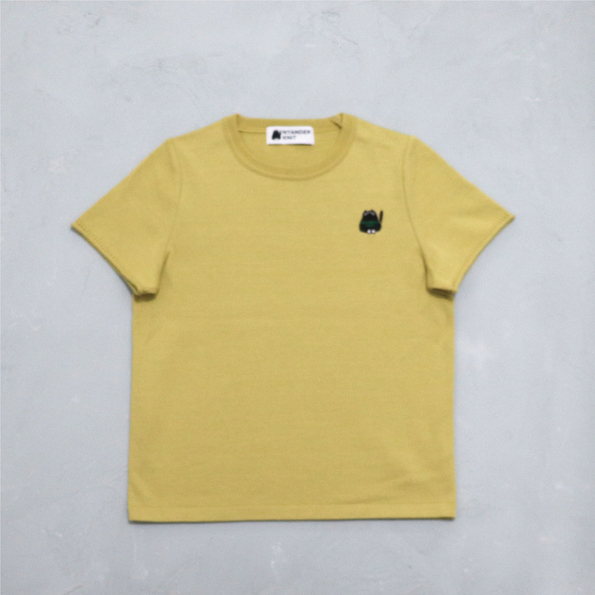 【NYANDER KNIT/ニャンダーニット】 KNIT T-Shirts ニットTシャツ