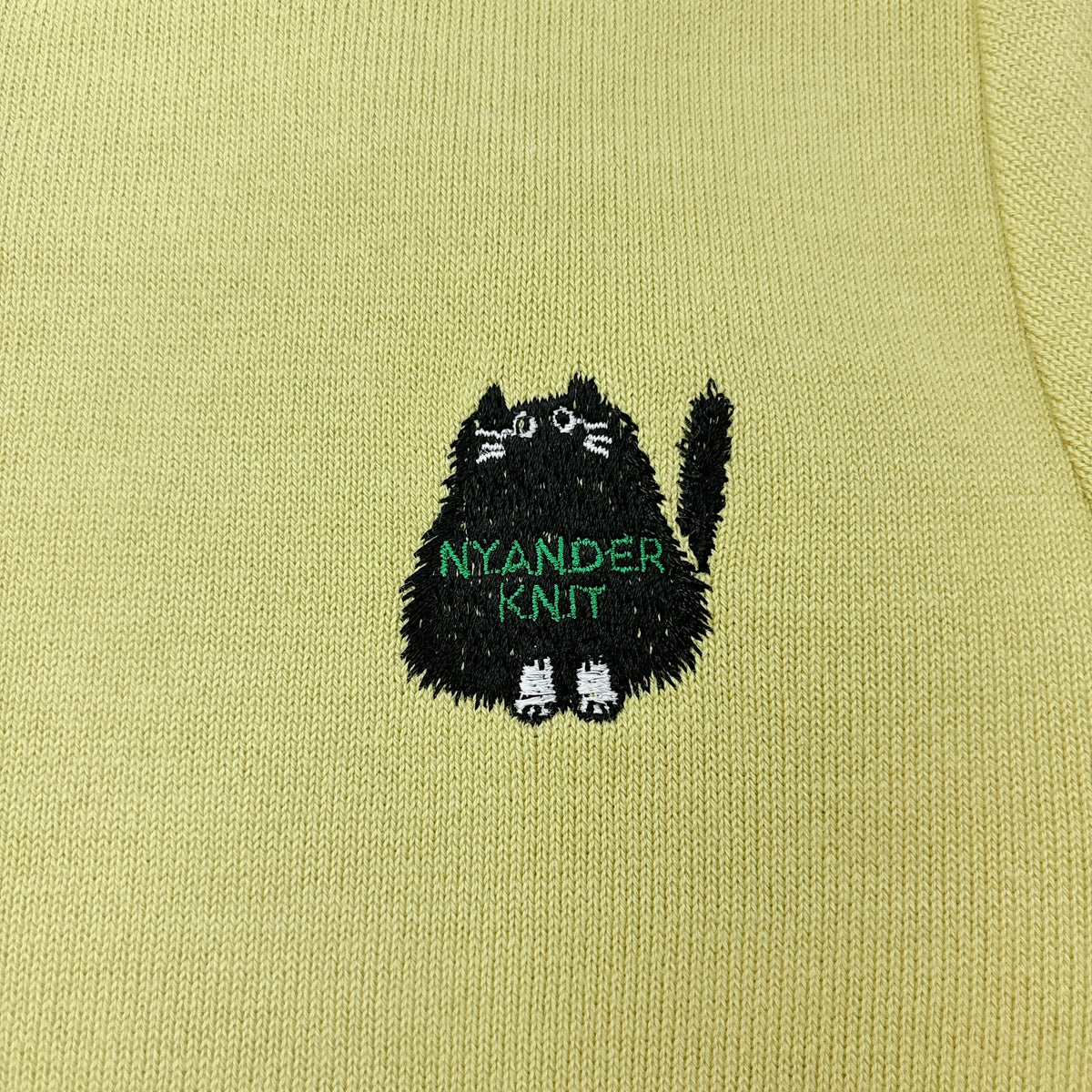 【NYANDER KNIT/ニャンダーニット】 KNIT T-Shirts ニットTシャツ