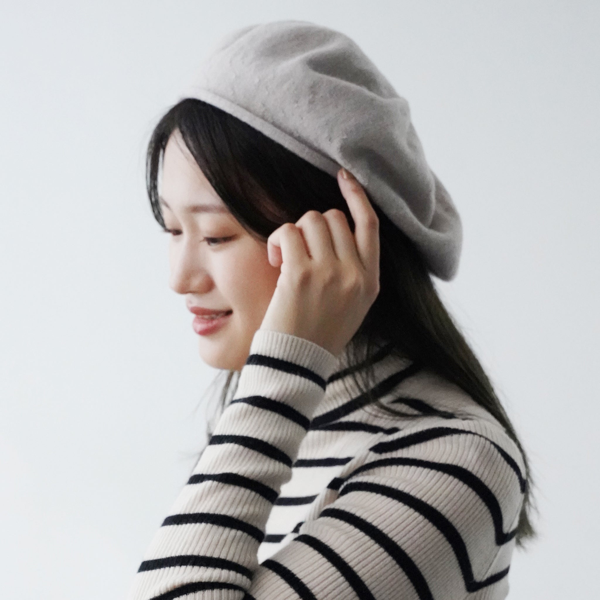 【NAMIKI】83-101ウールニットベレー