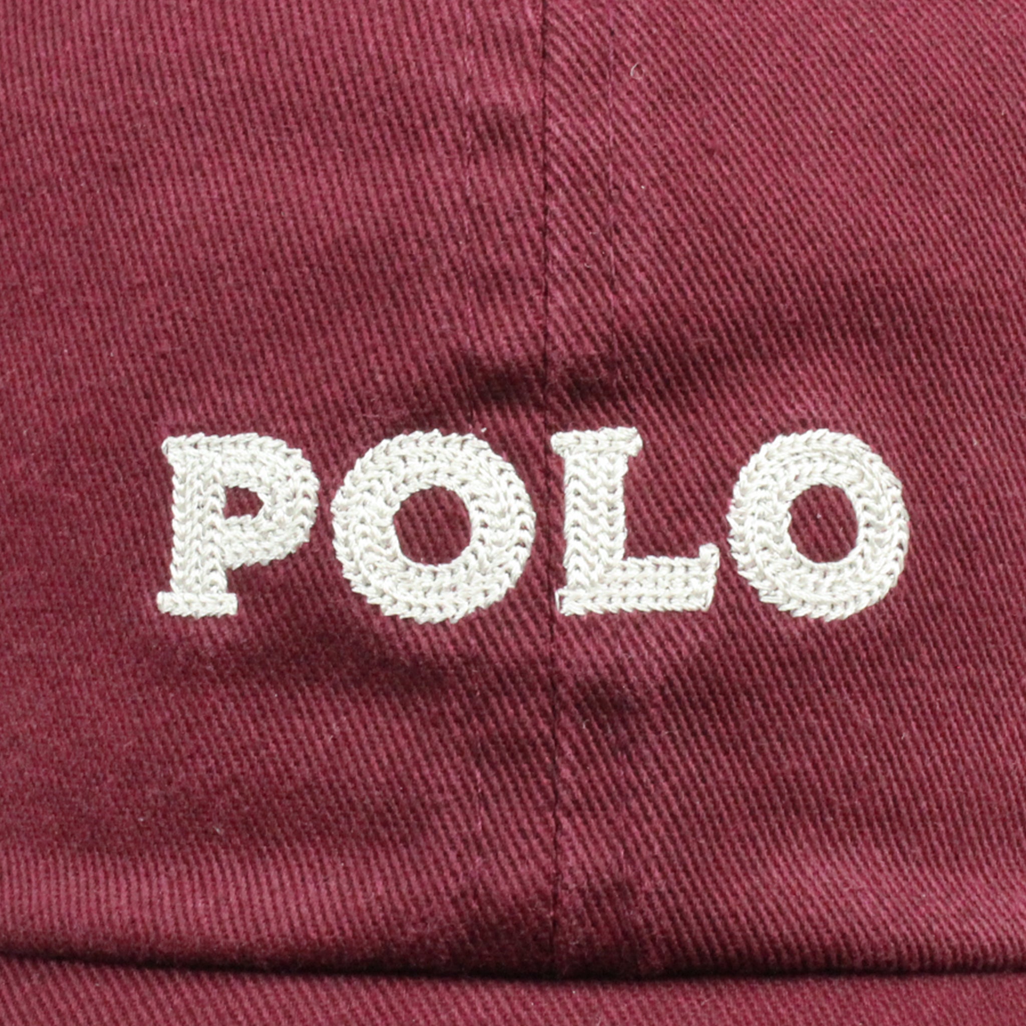 POLO BCS LOGOTYPE CAP/ロゴタイプキャップ