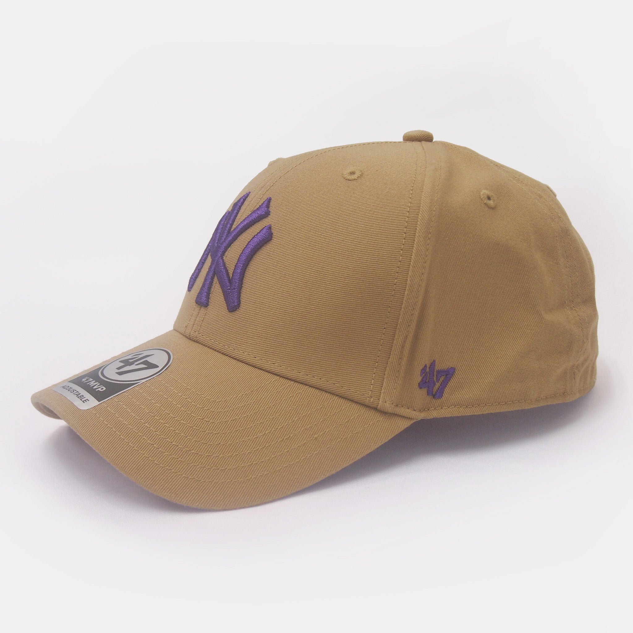 YANKEES LEGEND '47 MVP Khaki×Purple Logo ヤンキース レジェンド '47 エムブイピー カーキ×パー –  ATRENA