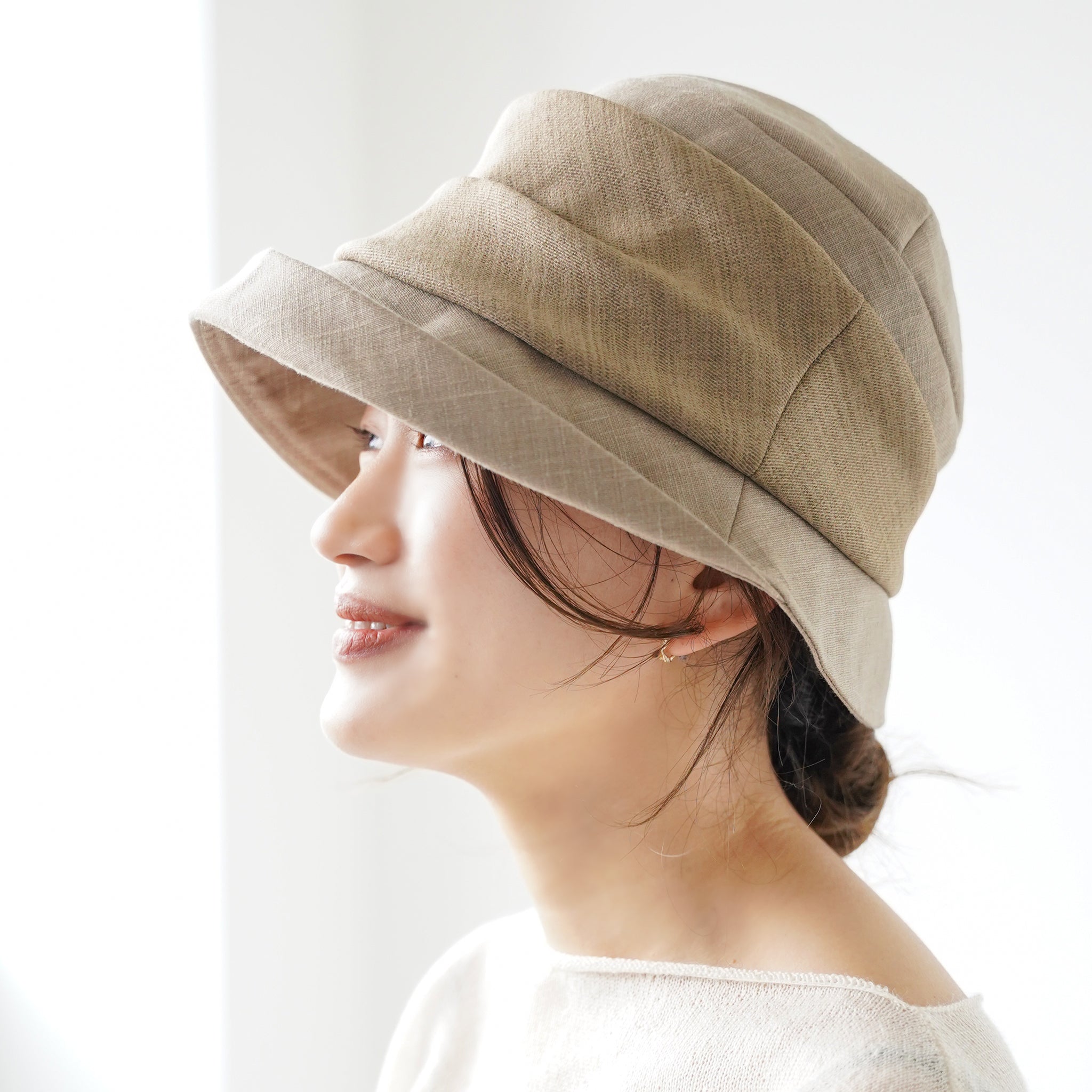 32-131  ギャザーブルトンLT小 NAMIKI |【公式】帽子専門店 ATRENA(アトレナ) オンラインストア