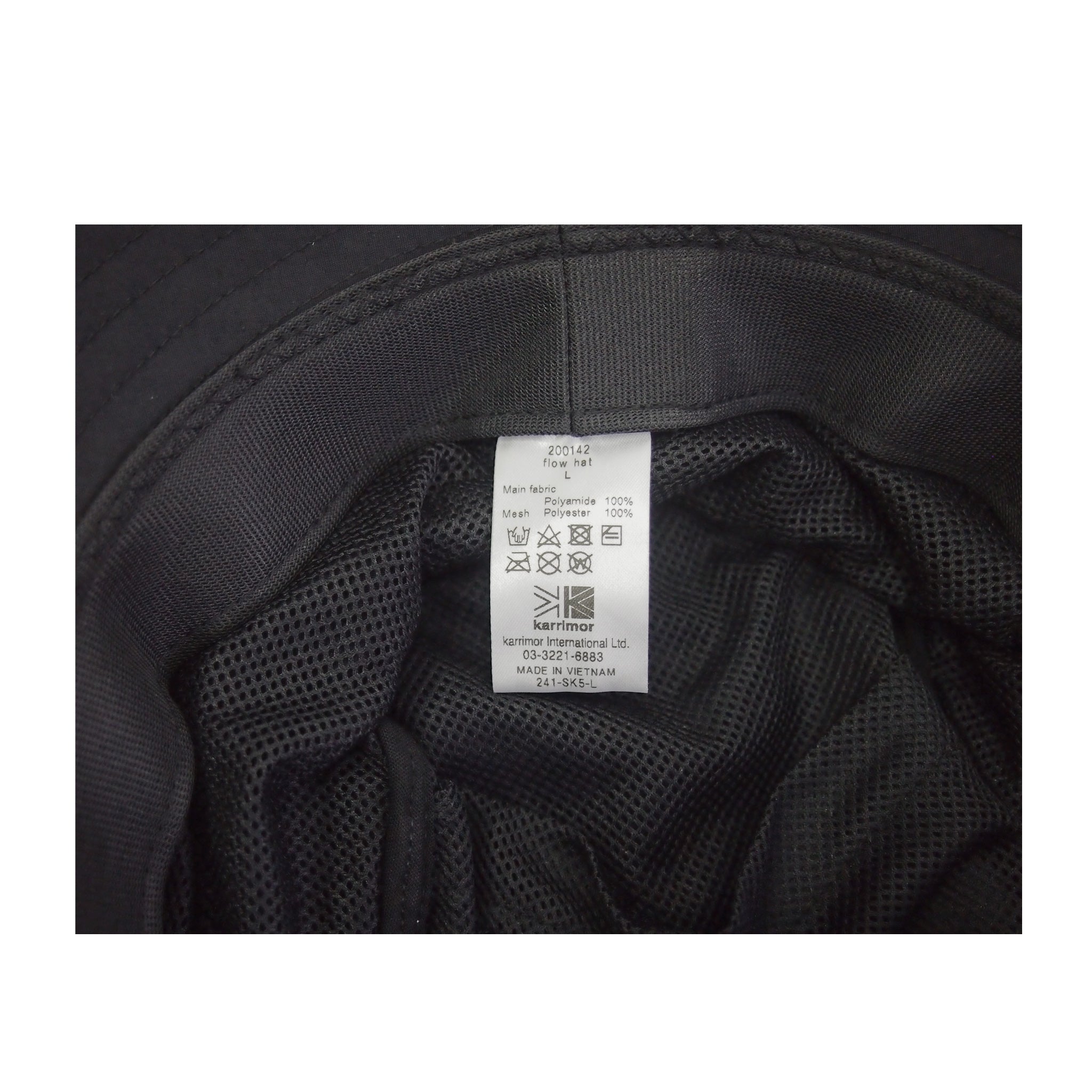 karrimor (カリマー) flow hat/サハリ 200142 |【公式】帽子専門店 ATRENA(アトレナ) オンラインストア