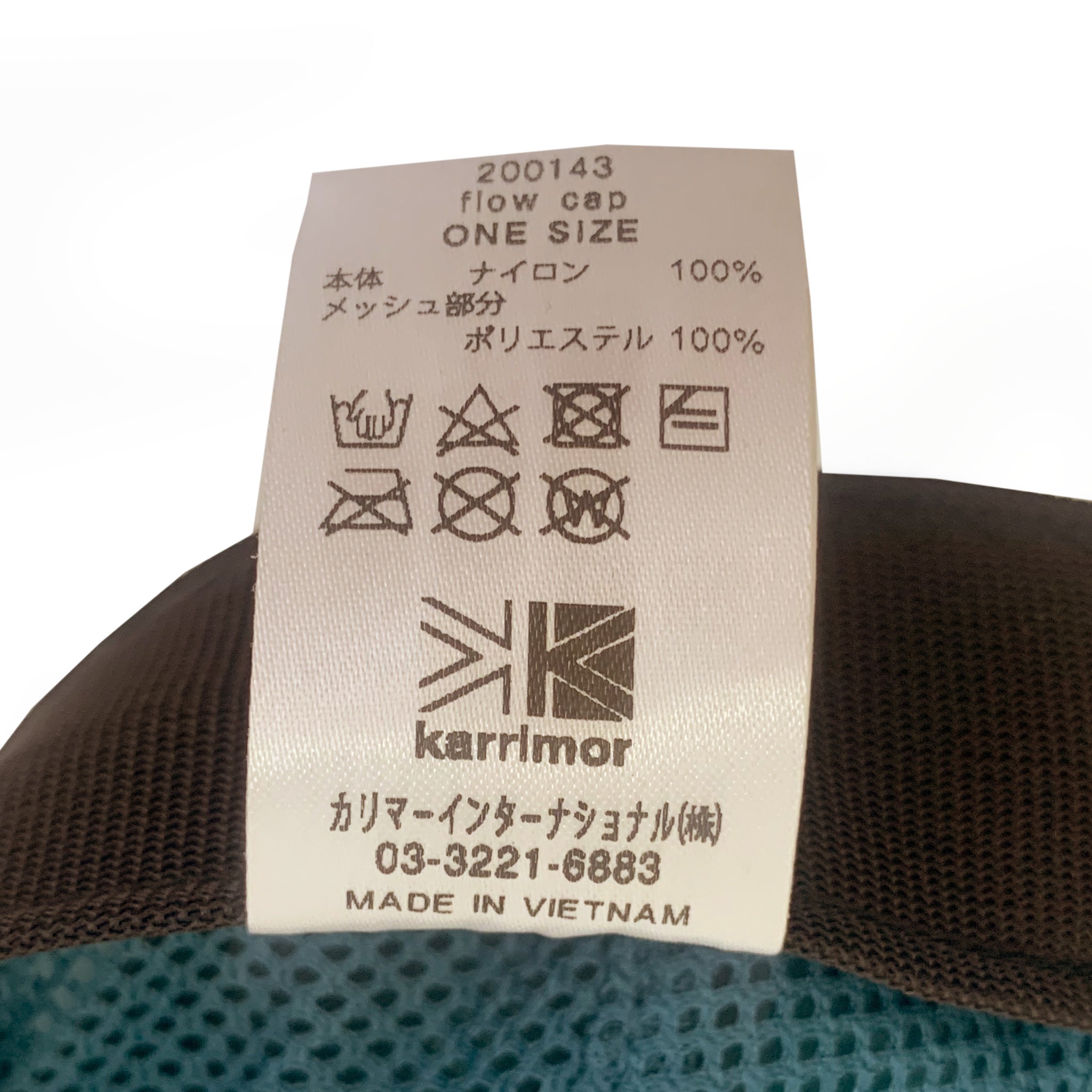 karrimor (カリマー)   flow cap/ フローキャップ  200143 |【公式】帽子専門店 ATRENA(アトレナ) オンラインストア