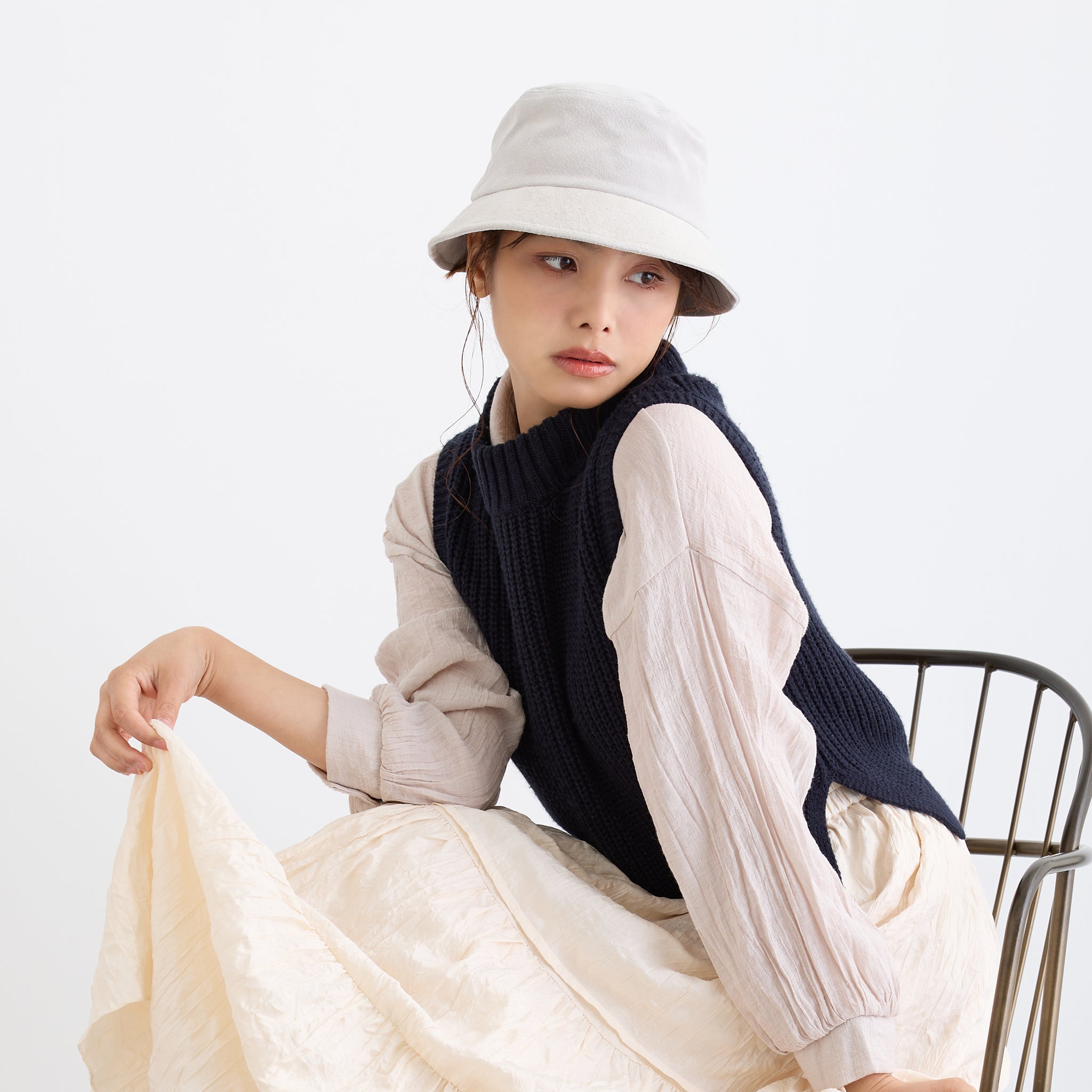 【ATRENA/アトレナ】 WR/S BUCKET 洗えるレザー