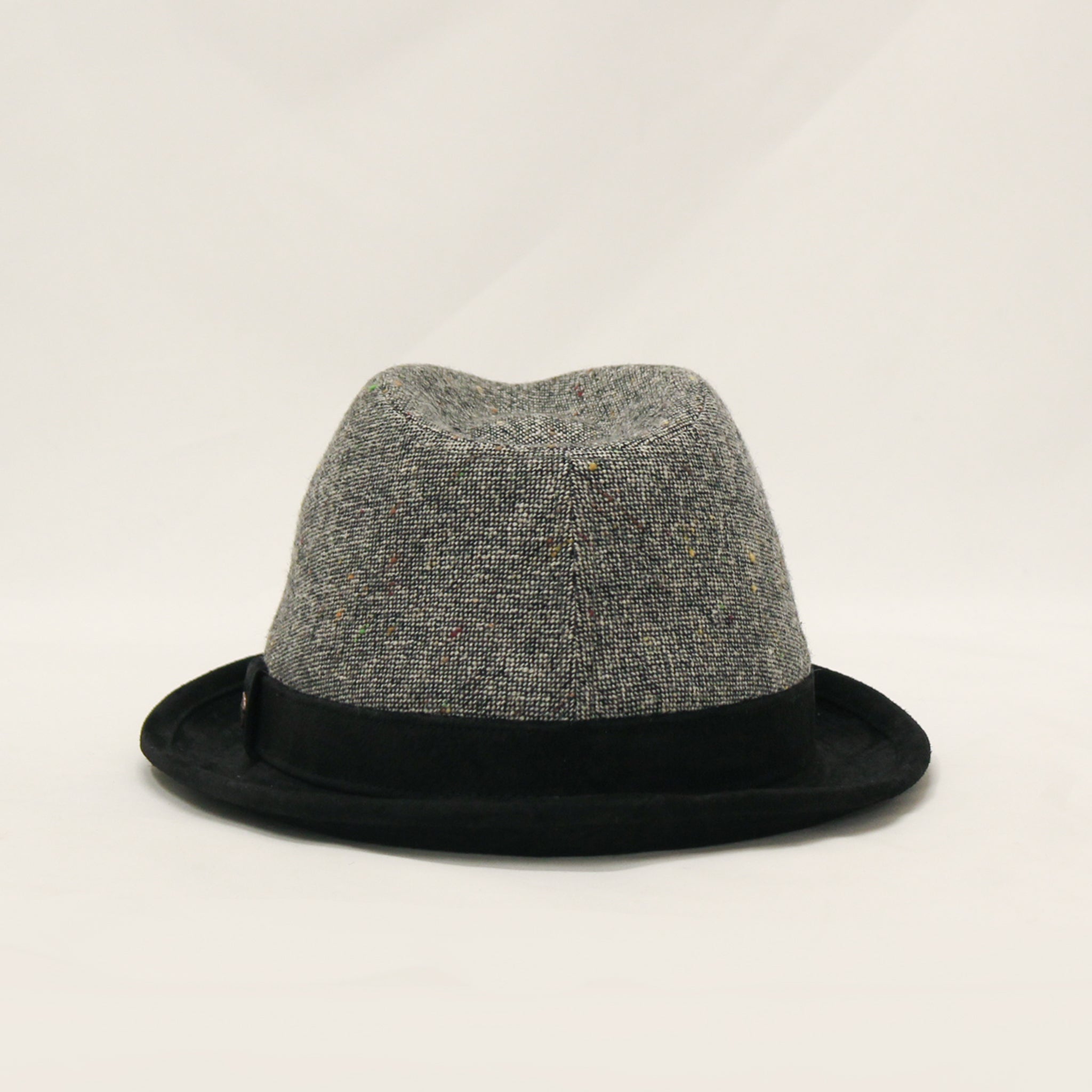 morno(モーノ) ツイード×レザー/中折れ