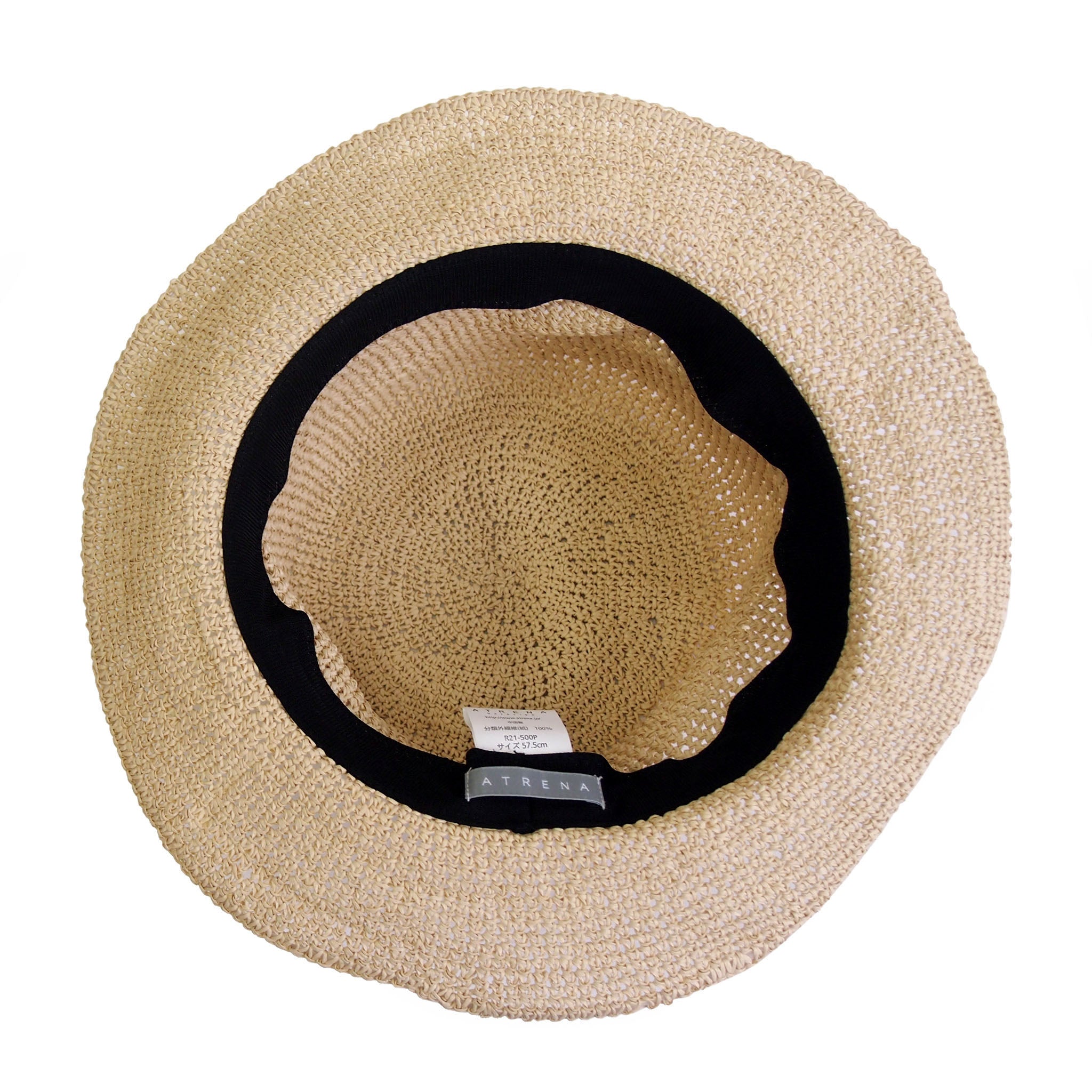 ATRENA/アトレナ PAPER NATURAL BUCKET |【公式】帽子専門店 ATRENA(アトレナ) オンラインストア