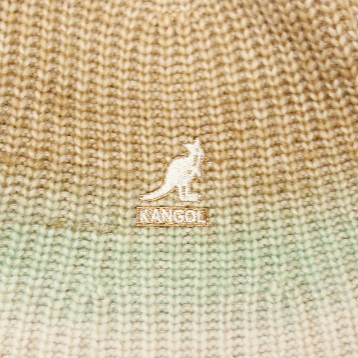 KANGOL ストライプニットバケット
