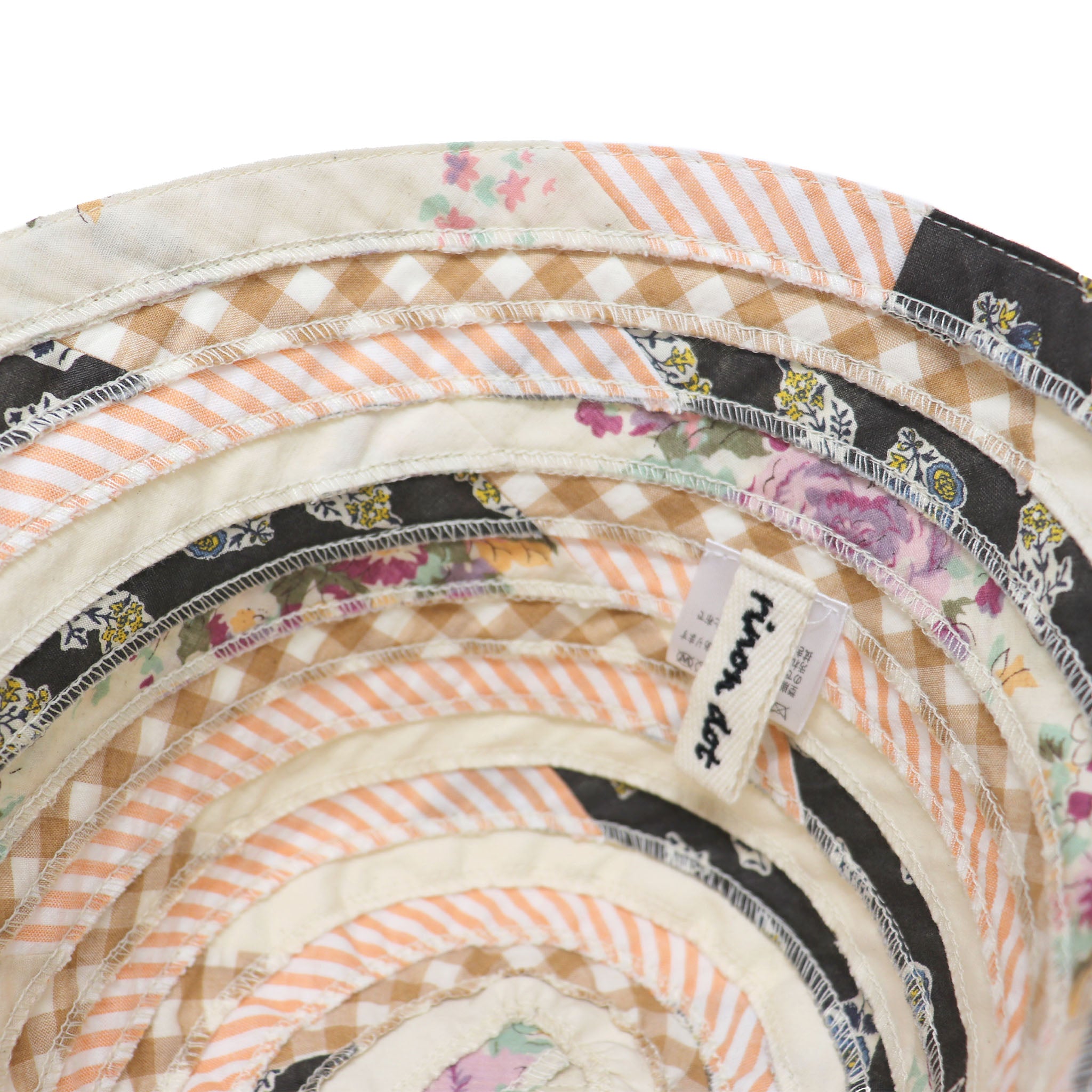 【rinon bot】パッチワークBDベルハット