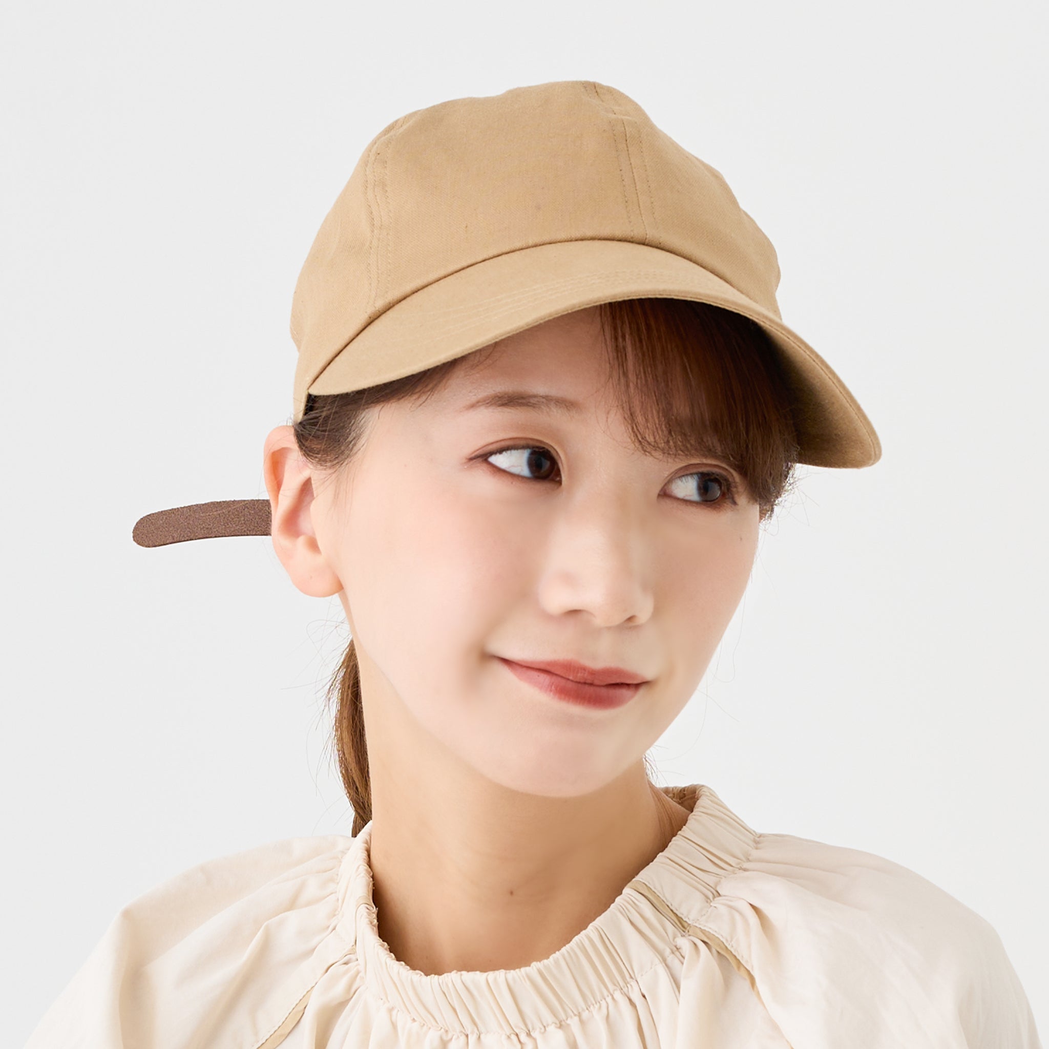rinon dot ロングブリムキャップ