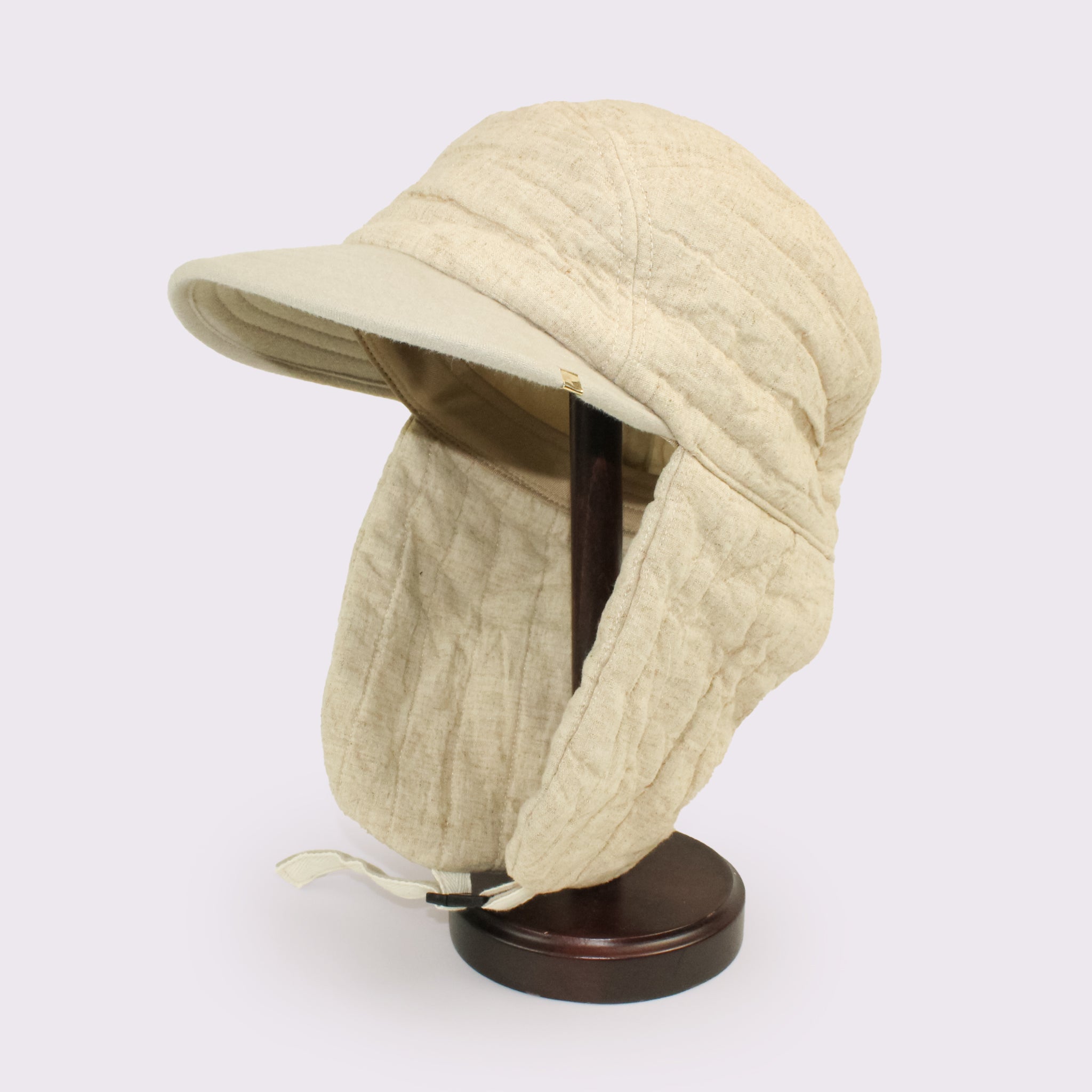 rinon dot QT ear flap cap